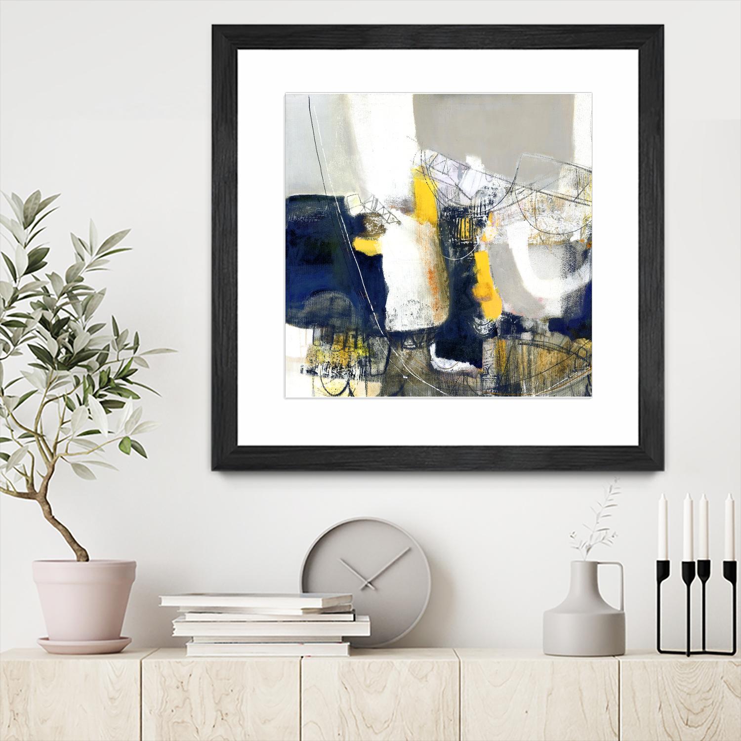 Round Trip II by PI Studio on GIANT ART - white abstract