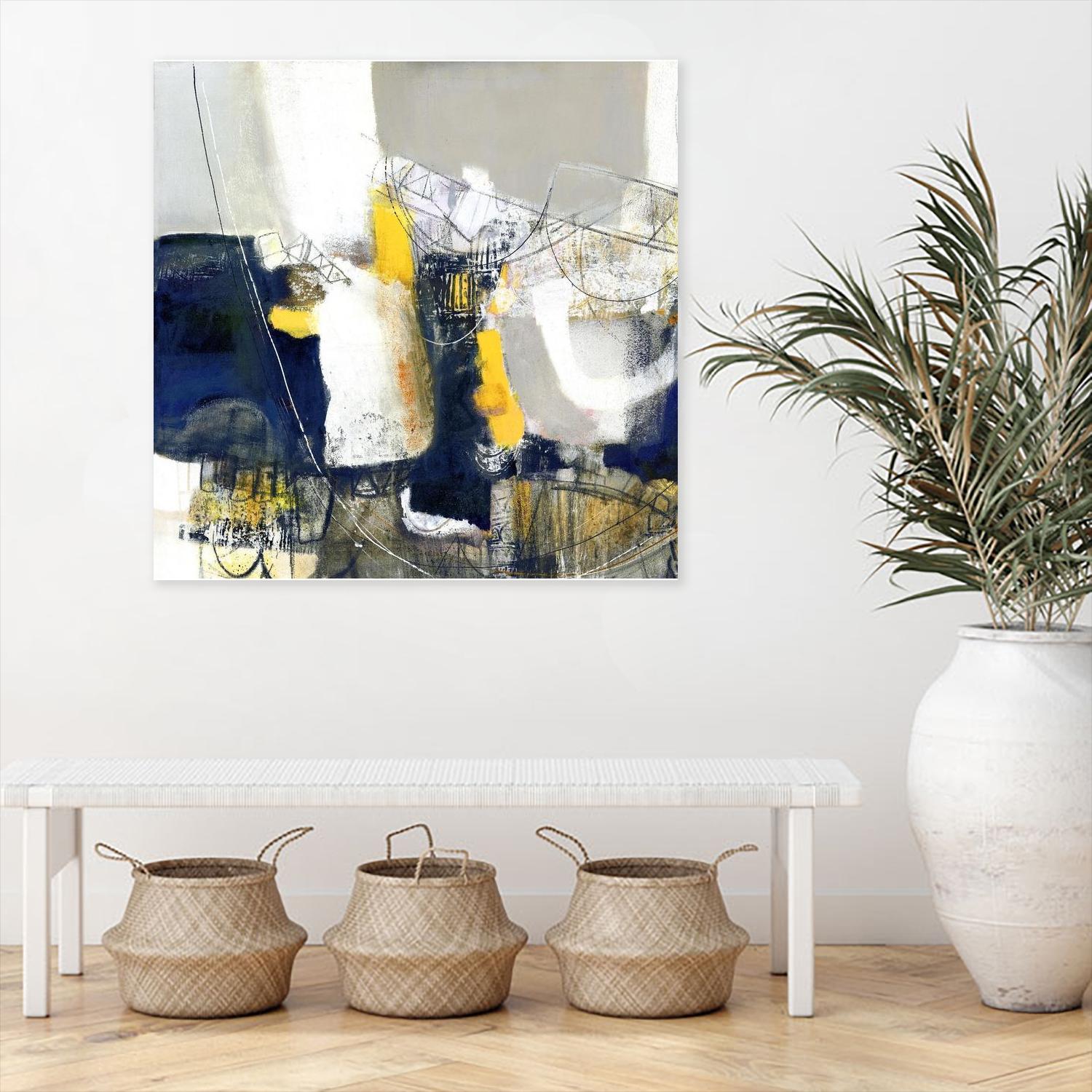 Round Trip II by PI Studio on GIANT ART - white abstract