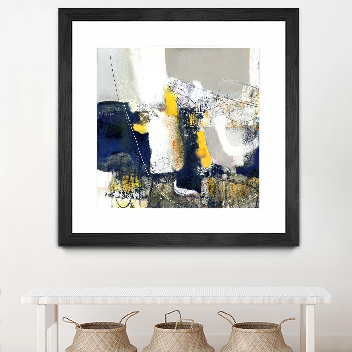 Round Trip II by PI Studio on GIANT ART - white abstract