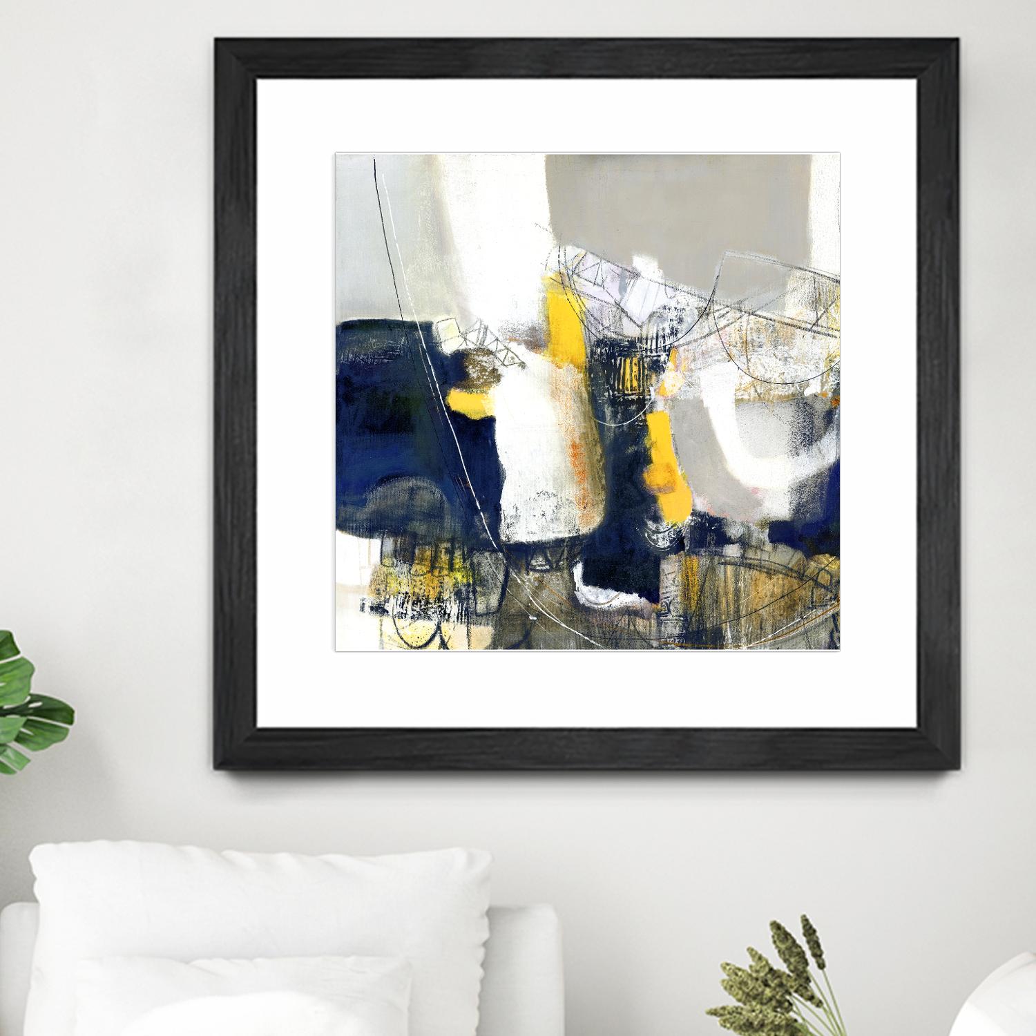 Round Trip II by PI Studio on GIANT ART - white abstract