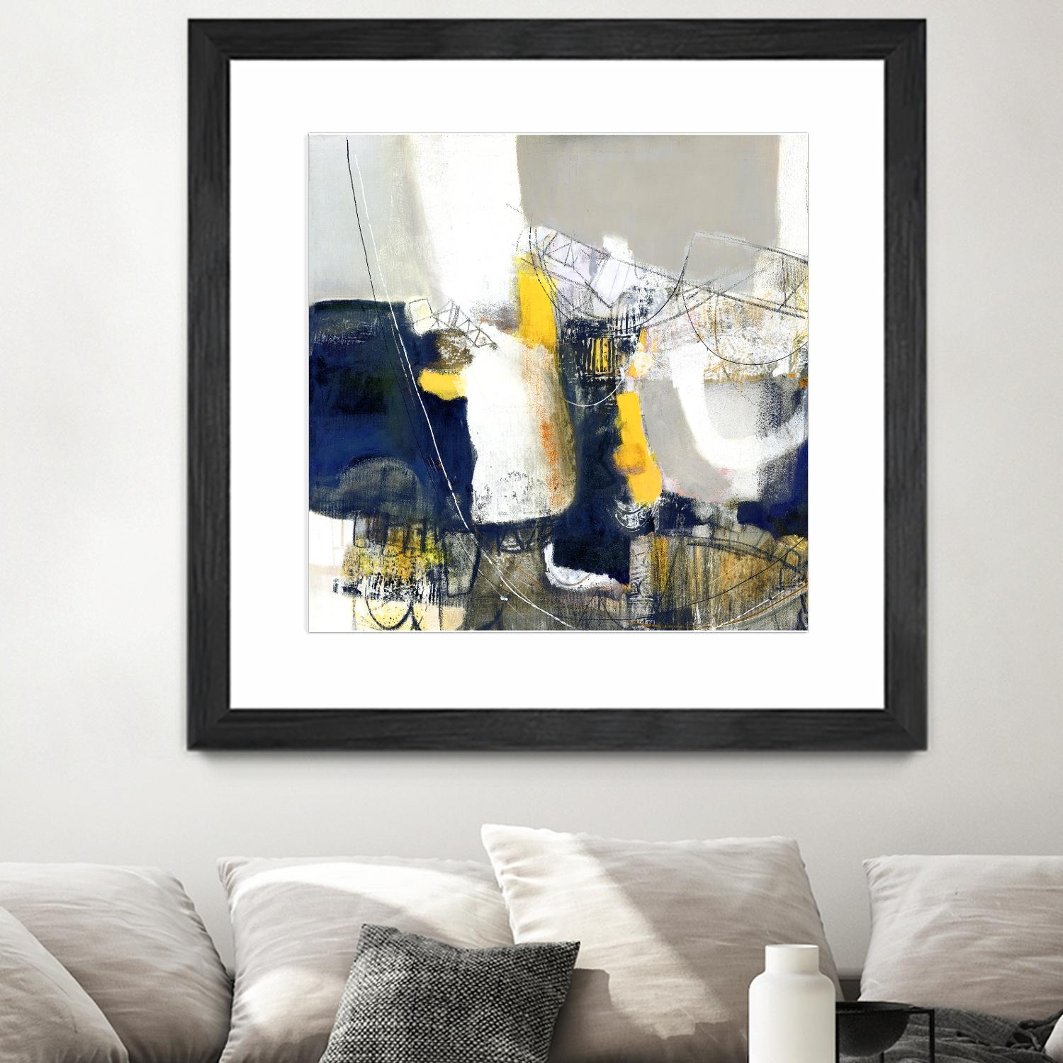 Round Trip II by PI Studio on GIANT ART - white abstract