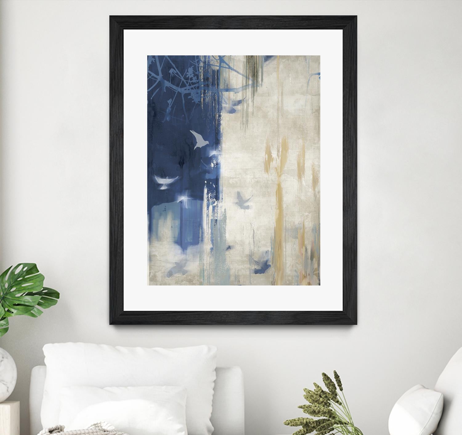 Unquiet Stone I by PI Studio on GIANT ART - white abstract