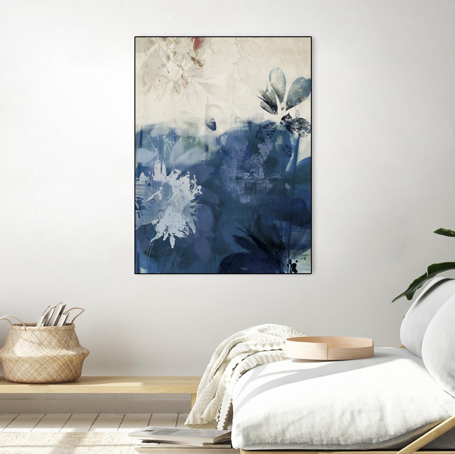 Unquiet Stone II by PI Studio on GIANT ART - white abstract