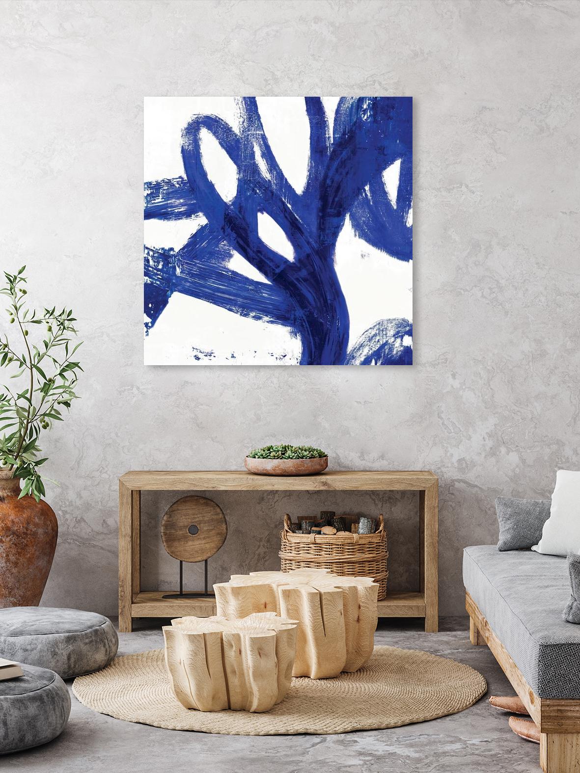 Tenderness Indigo by PI Galerie on GIANT ART - white abstract