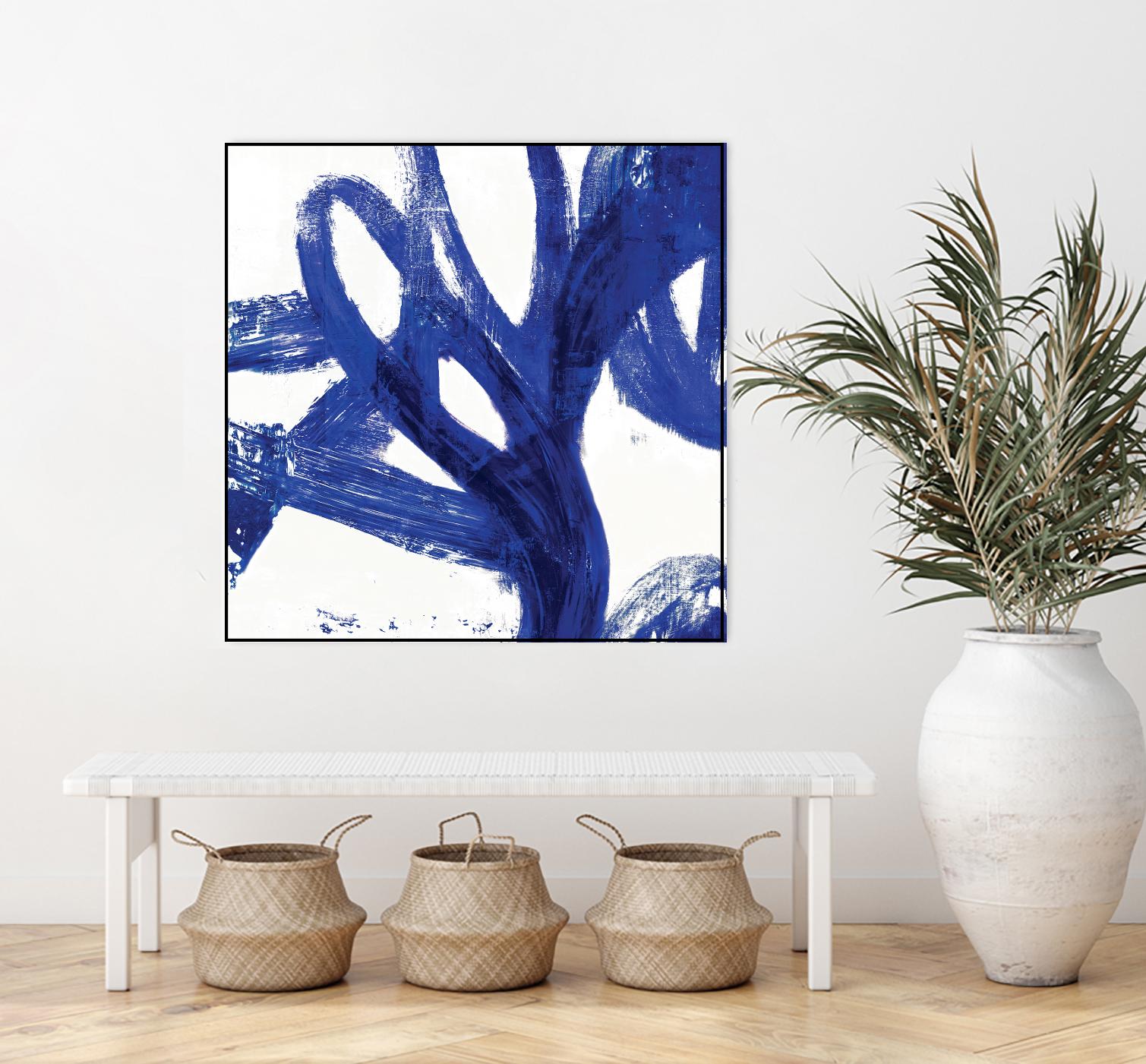 Tenderness Indigo by PI Galerie on GIANT ART - white abstract