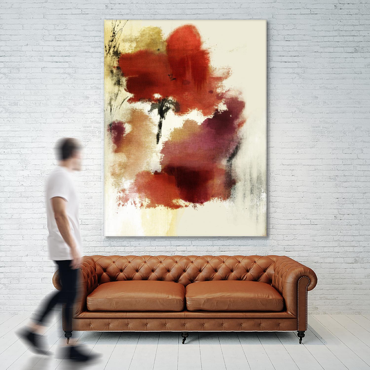 Sensual by PI Studio on GIANT ART - white floral