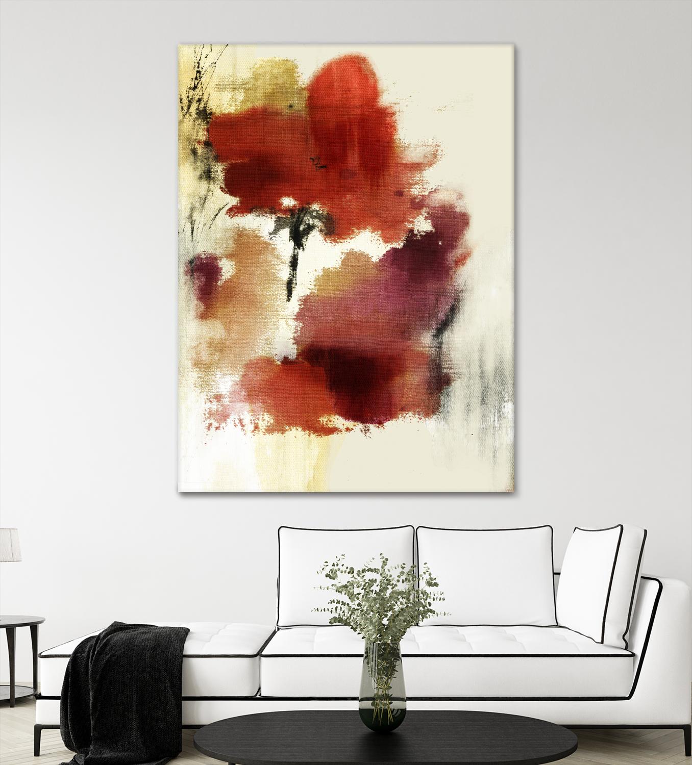 Sensual by PI Studio on GIANT ART - white floral