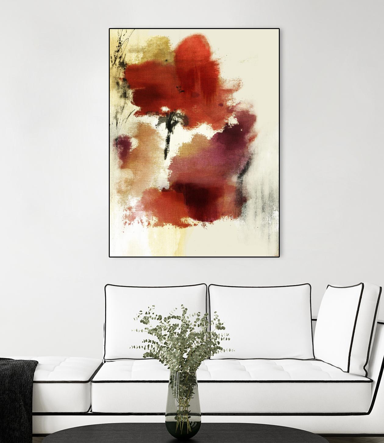 Sensual by PI Studio on GIANT ART - white floral