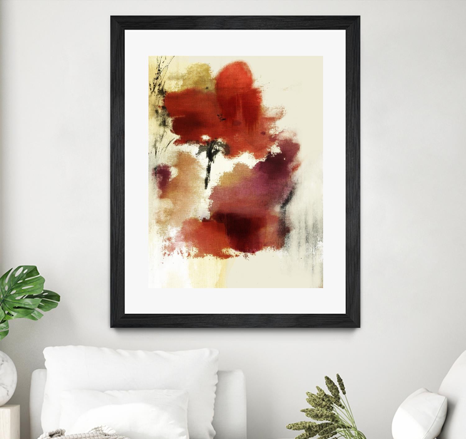 Sensual by PI Studio on GIANT ART - white floral