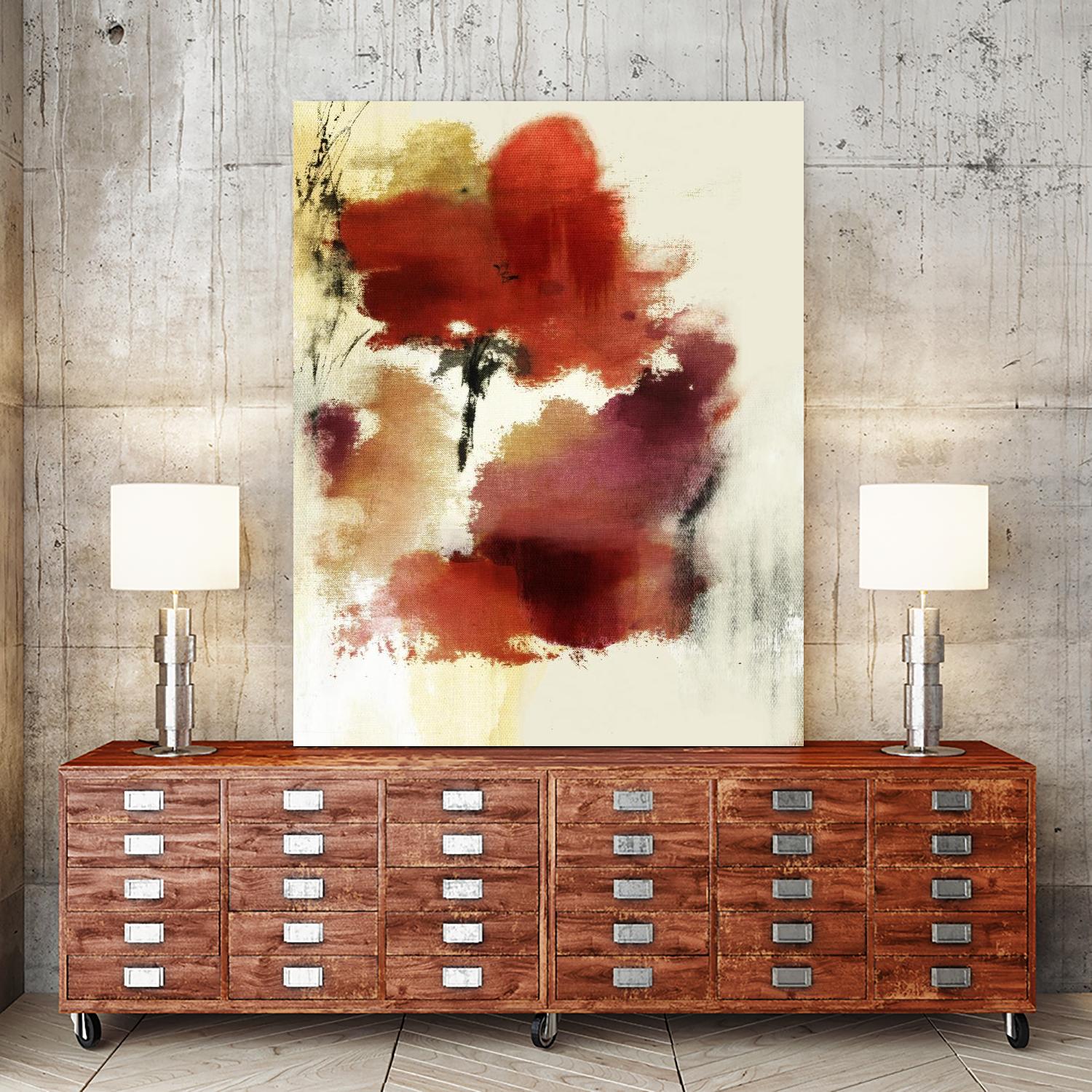 Sensual by PI Studio on GIANT ART - white floral