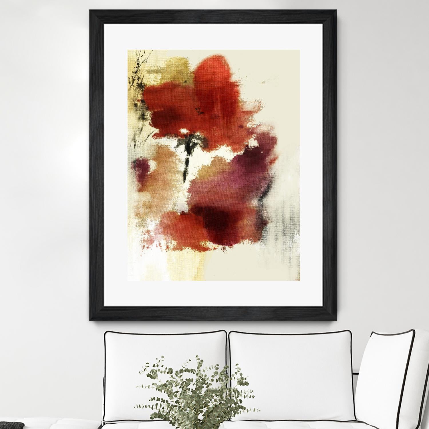 Sensual by PI Studio on GIANT ART - white floral