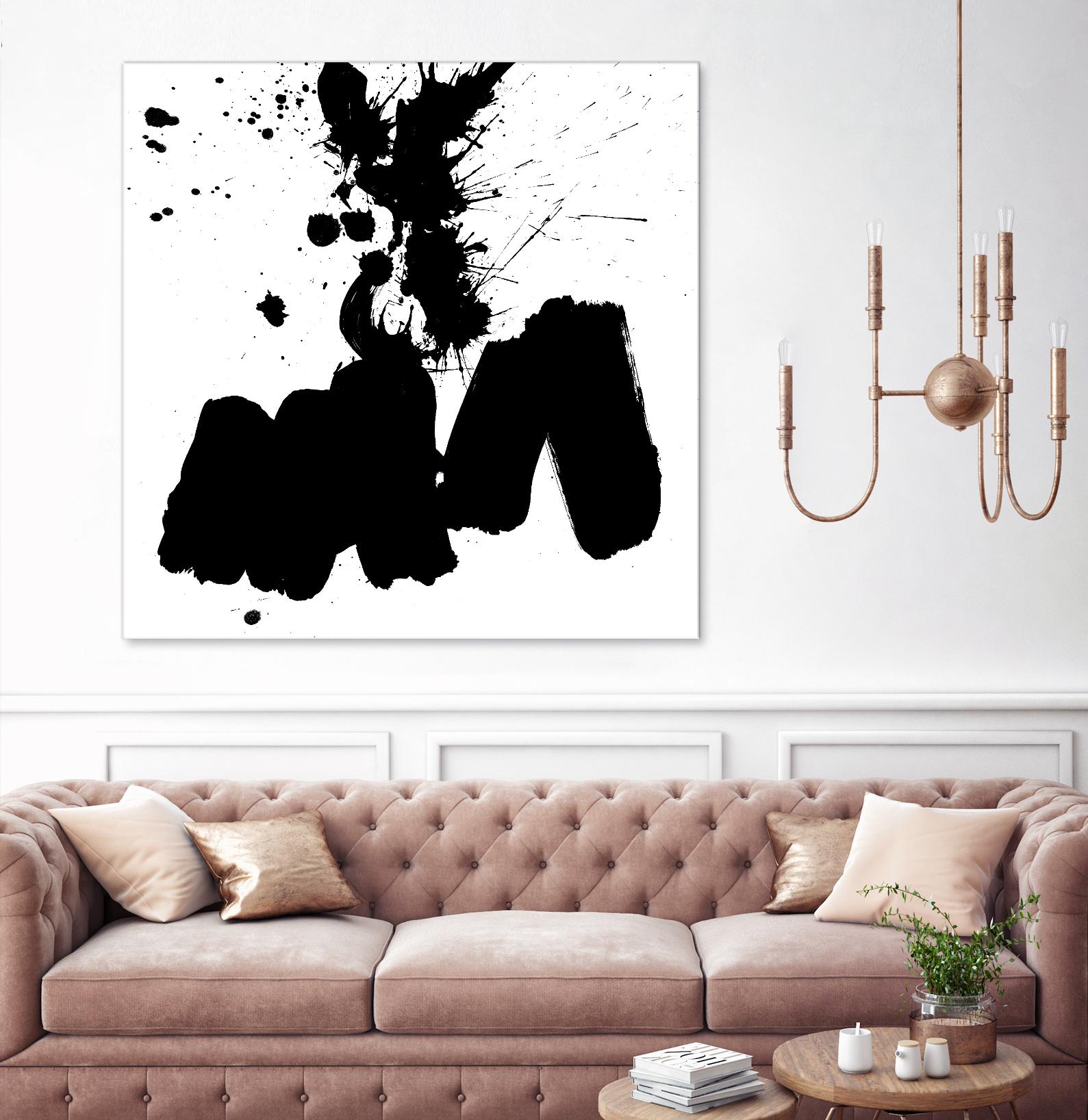 Ink Blot II by PI Studio on GIANT ART - white abstract