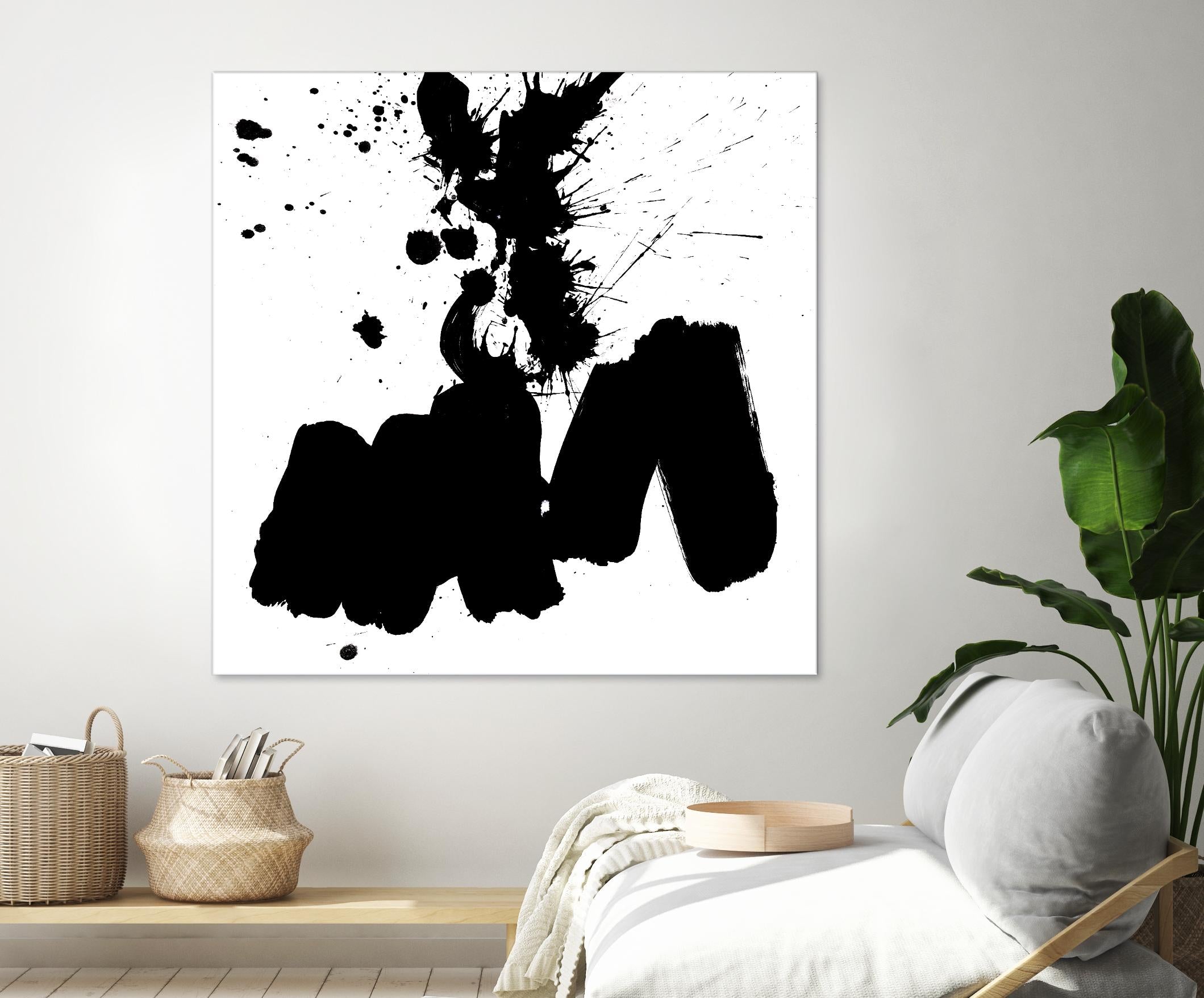 Ink Blot II by PI Studio on GIANT ART - white abstract