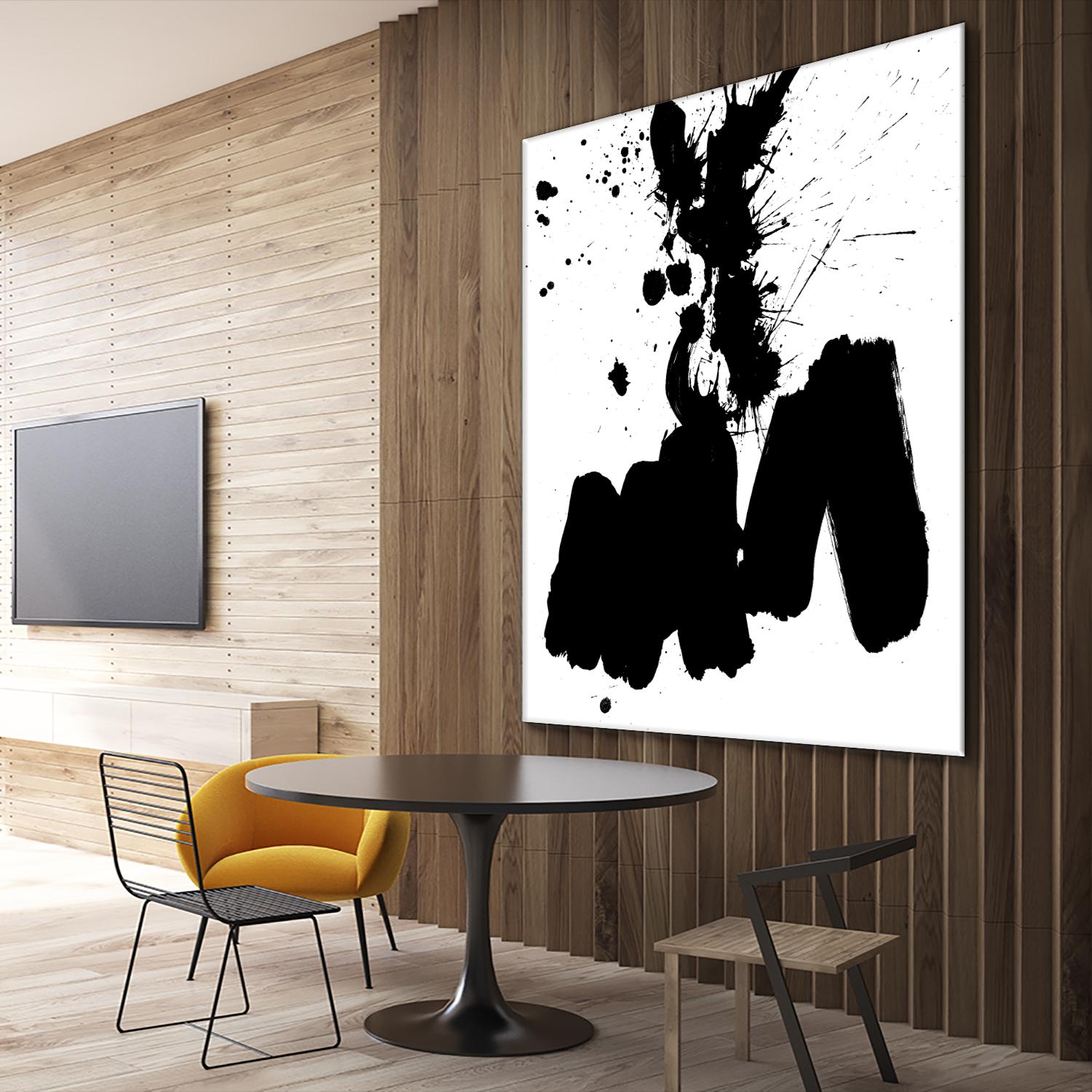 Ink Blot II by PI Studio on GIANT ART - white abstract