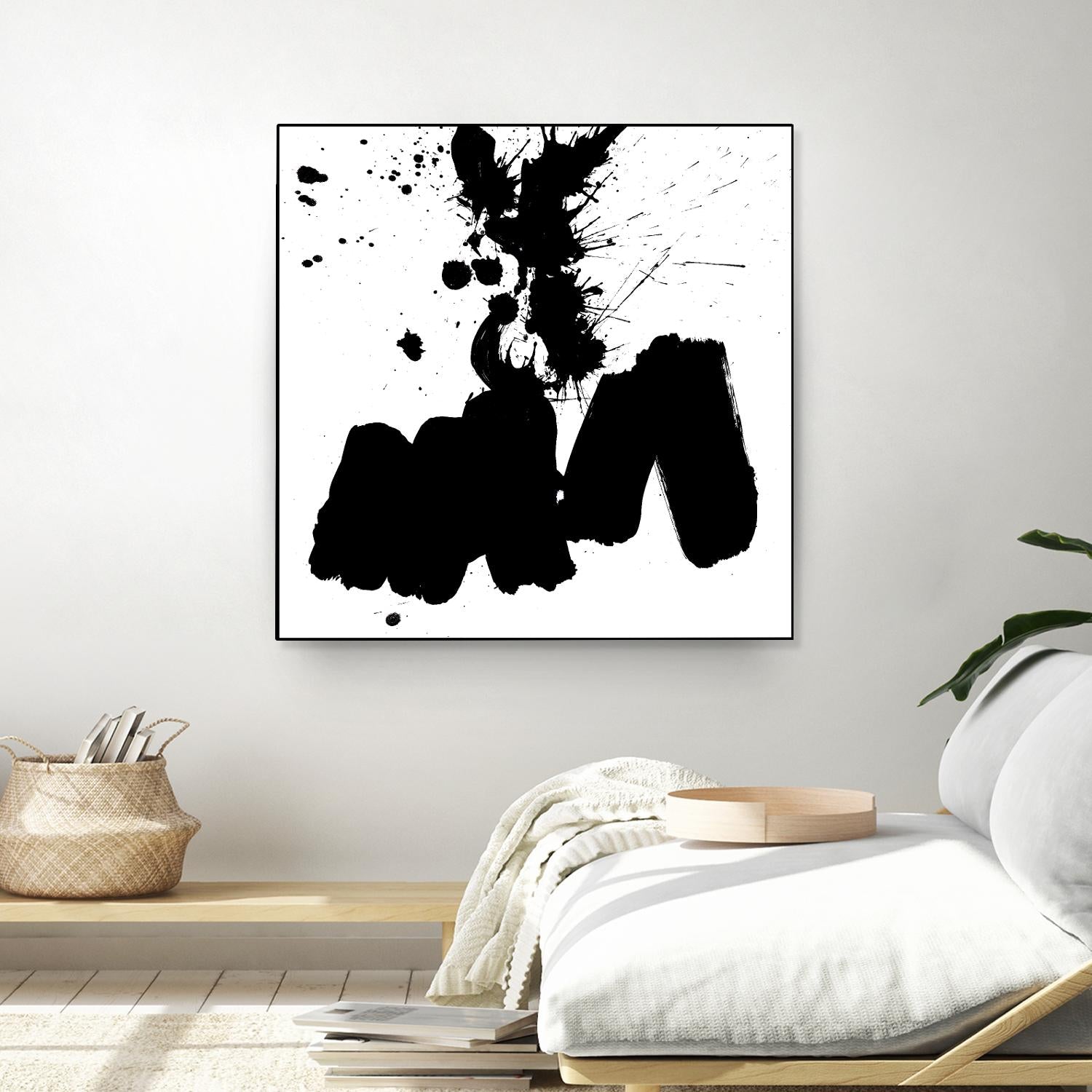Ink Blot II by PI Studio on GIANT ART - white abstract