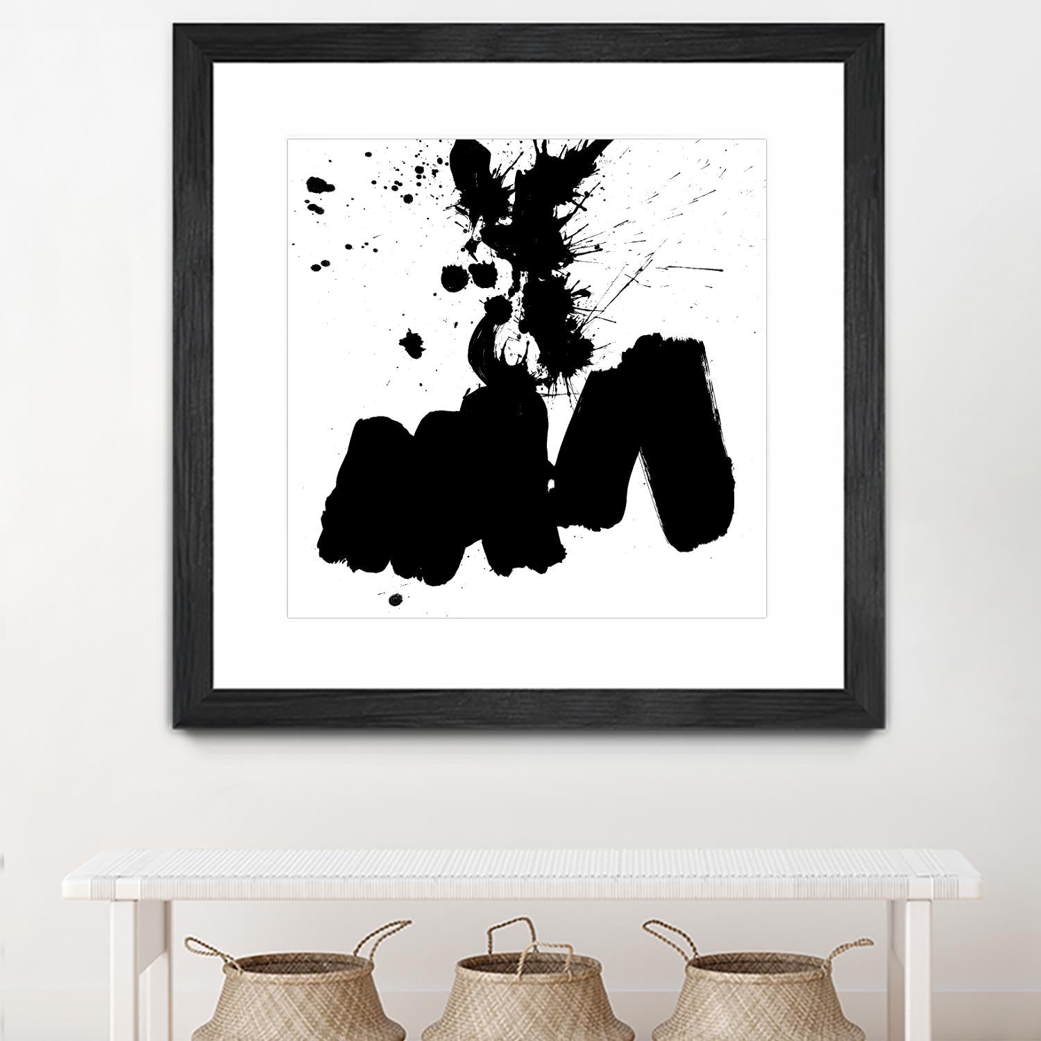 Ink Blot II by PI Studio on GIANT ART - white abstract