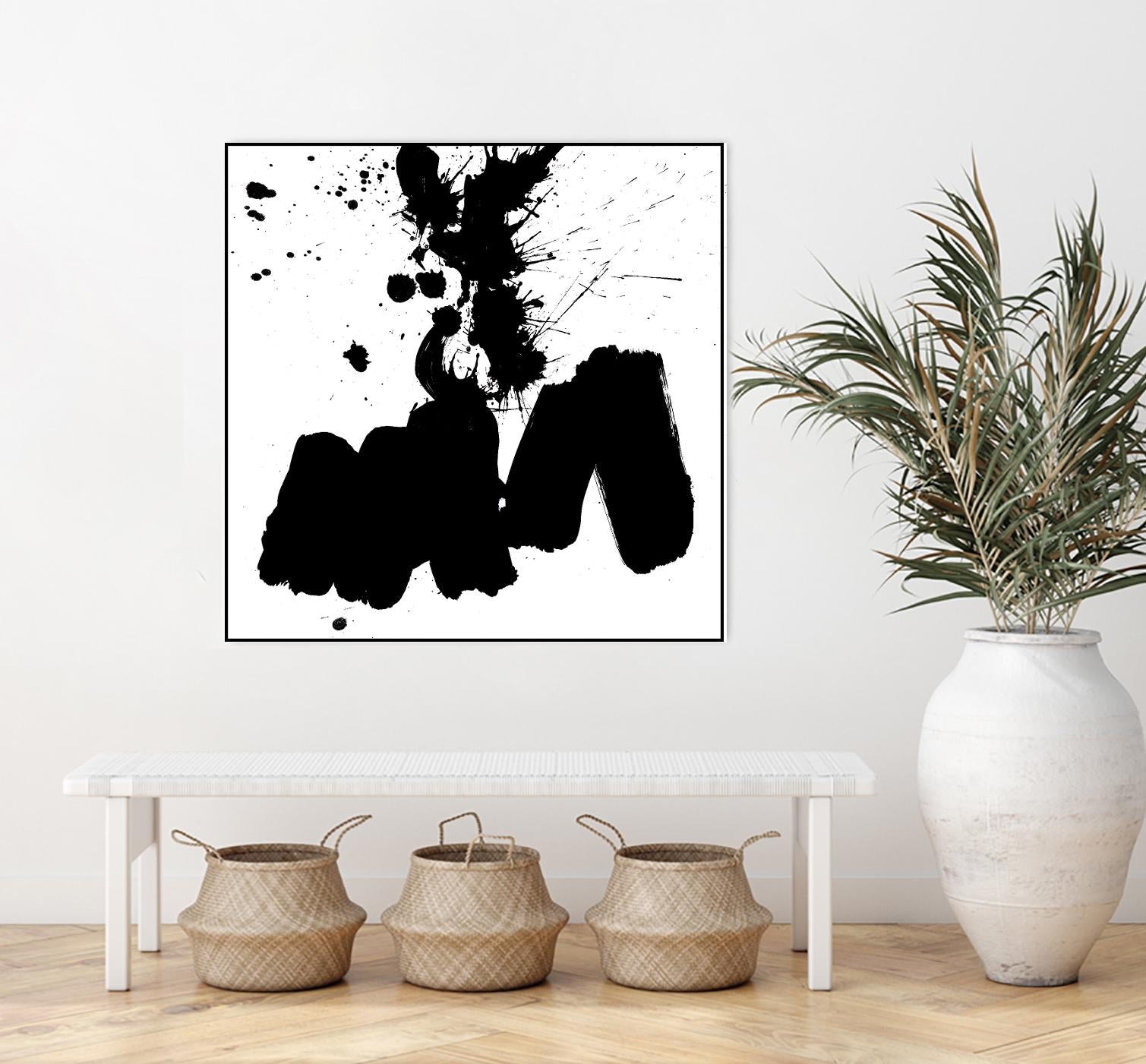 Ink Blot II by PI Studio on GIANT ART - white abstract