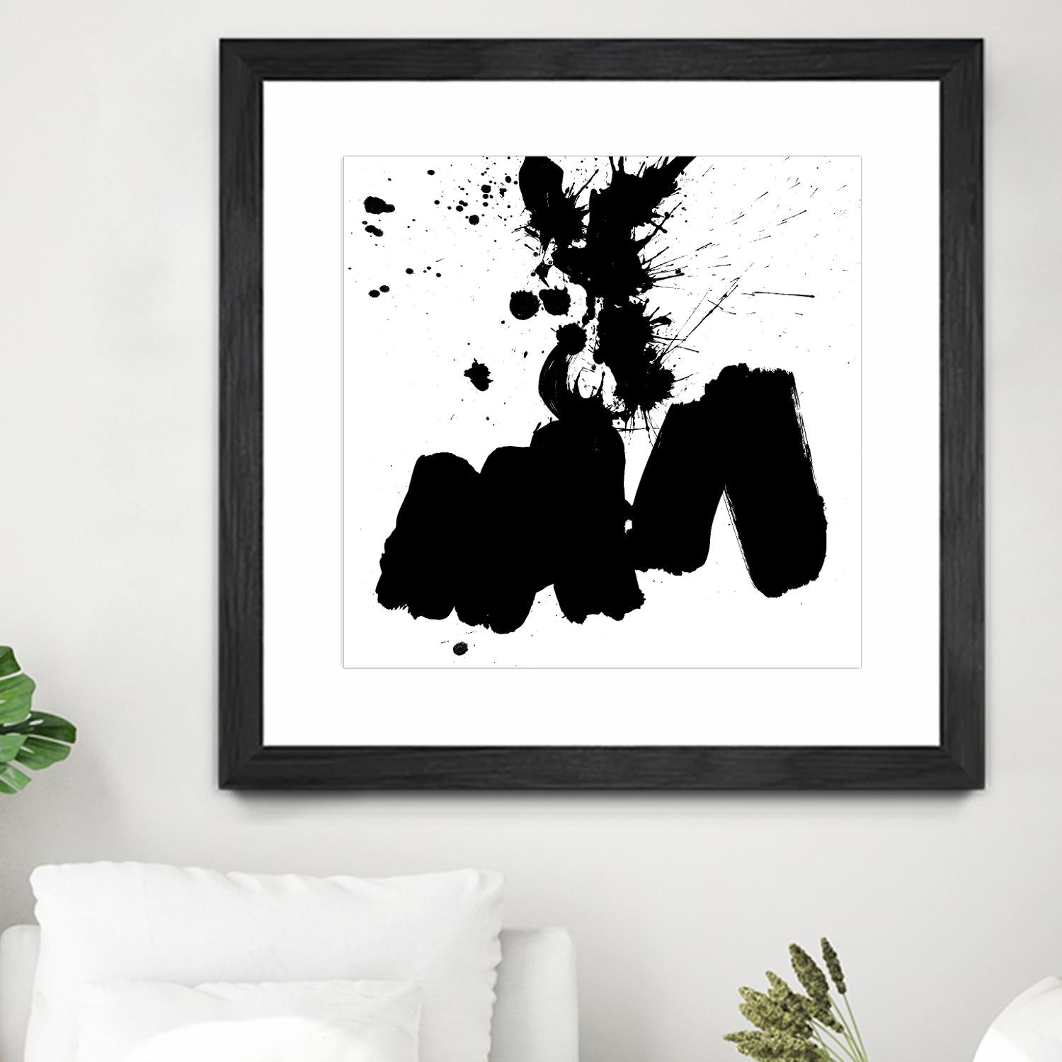 Ink Blot II by PI Studio on GIANT ART - white abstract