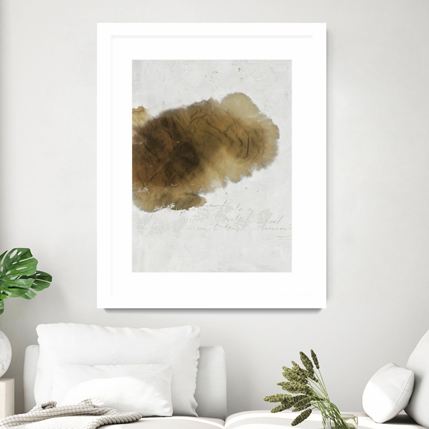 Dot by PI Studio on GIANT ART - white abstract