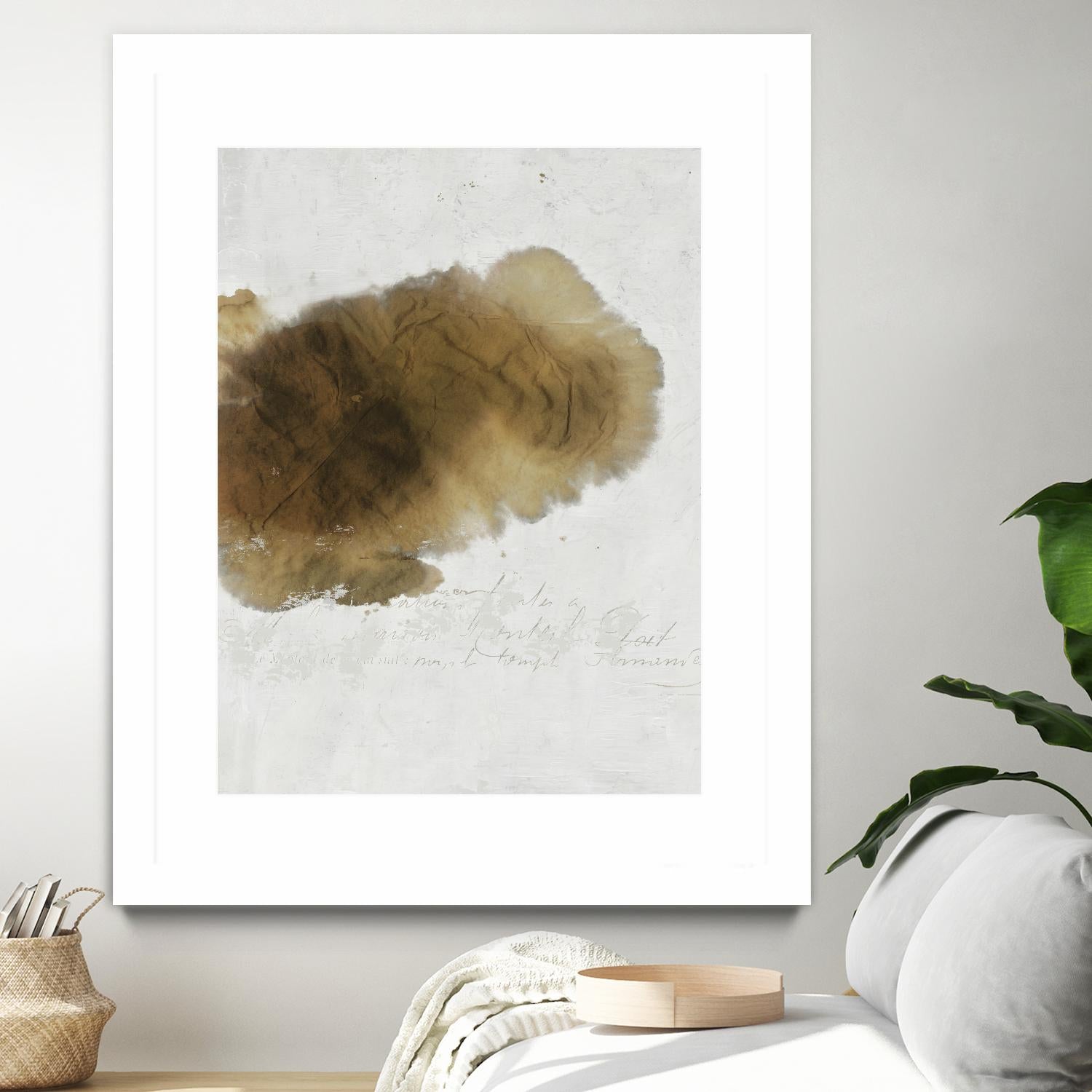 Dot by PI Studio on GIANT ART - white abstract