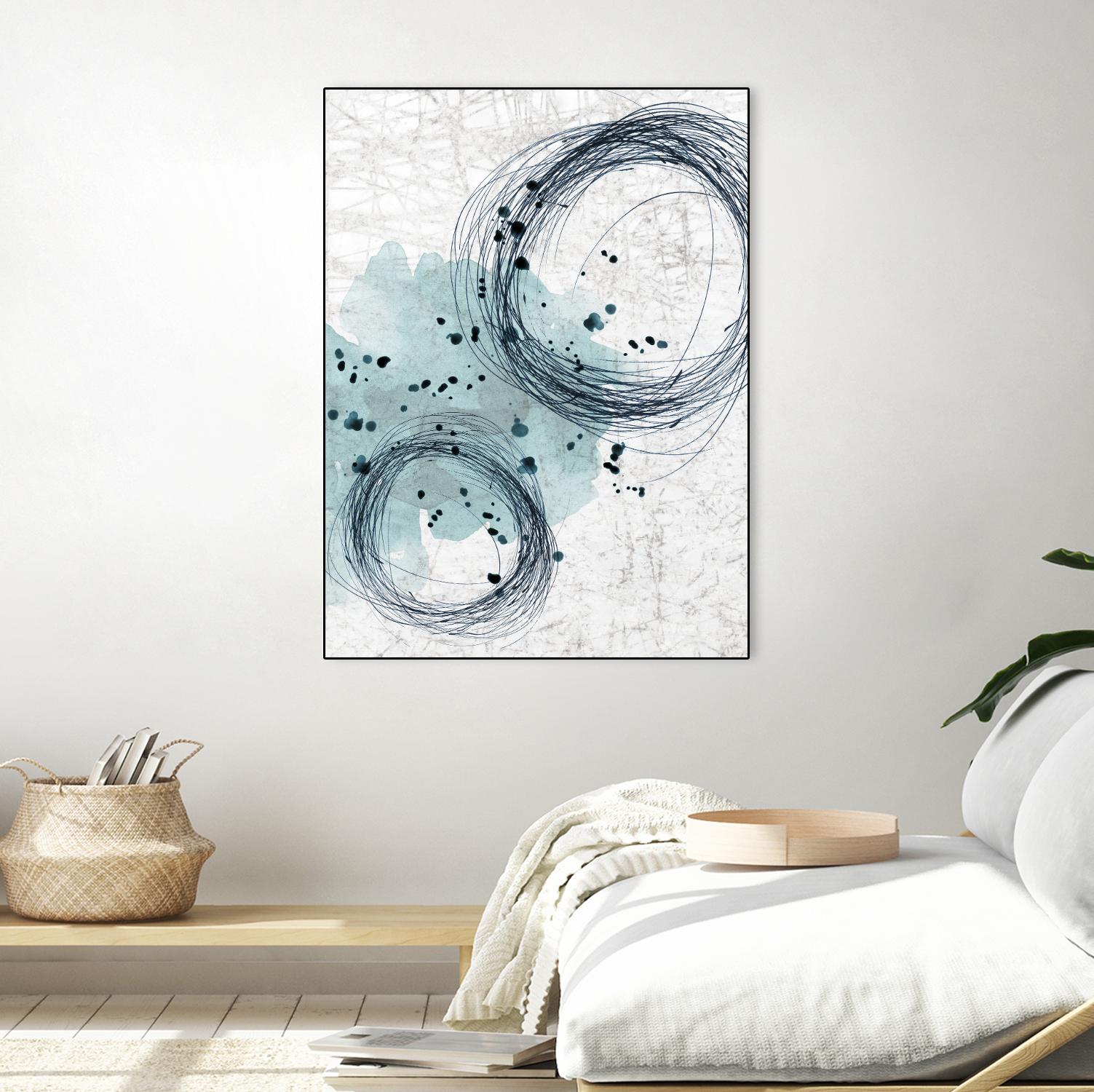 Close by PI Studio on GIANT ART - white abstract