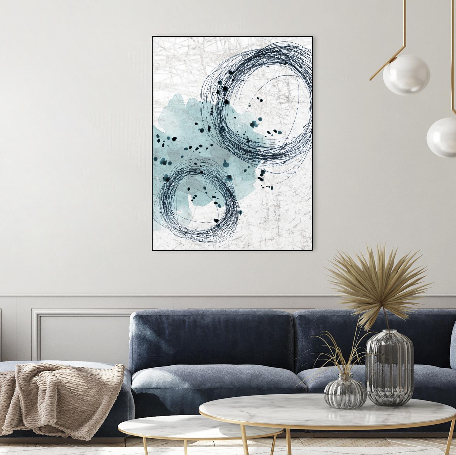 Close by PI Studio on GIANT ART - white abstract