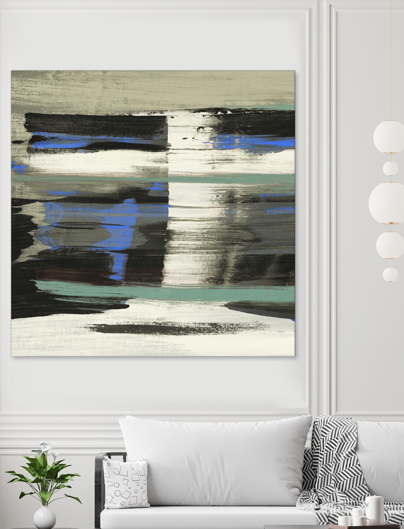 Squeeze III by PI Studio on GIANT ART - black abstract