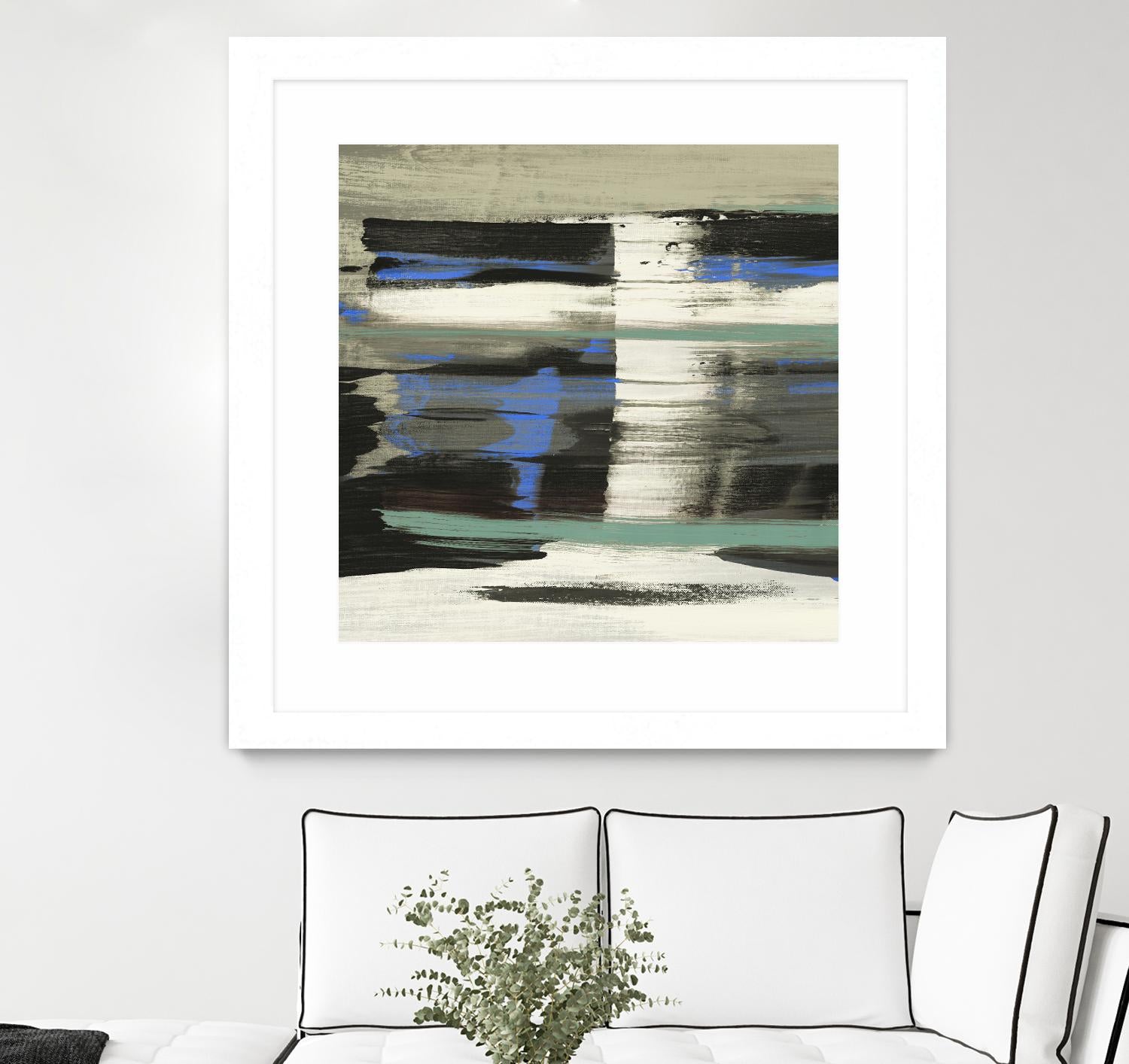 Squeeze III by PI Studio on GIANT ART - black abstract