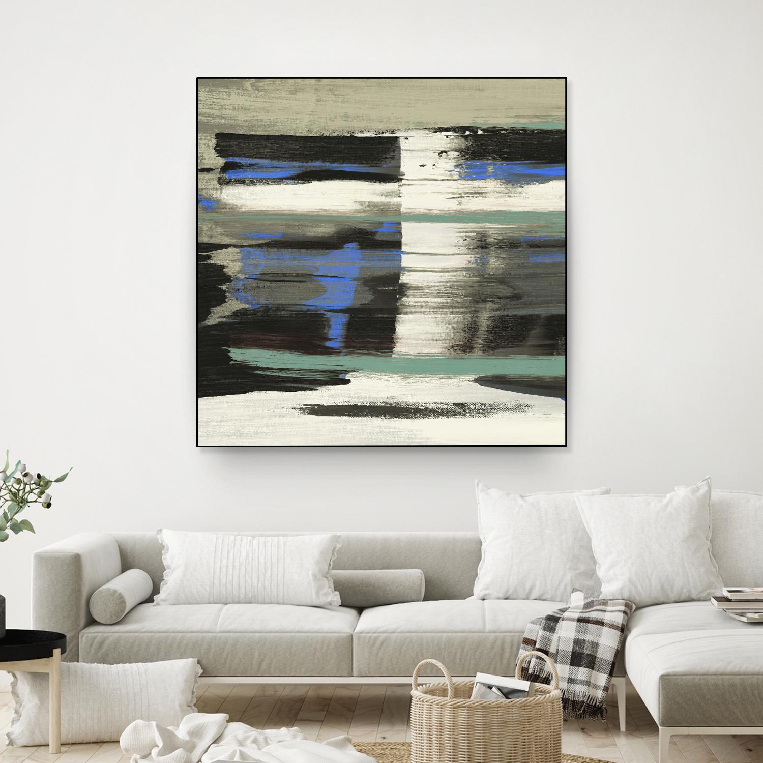 Squeeze III by PI Studio on GIANT ART - black abstract