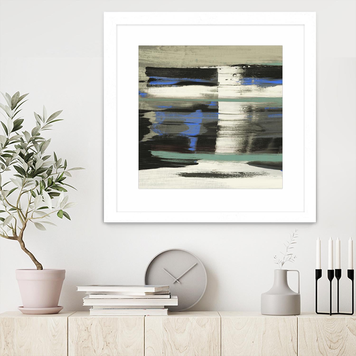 Squeeze III by PI Studio on GIANT ART - black abstract