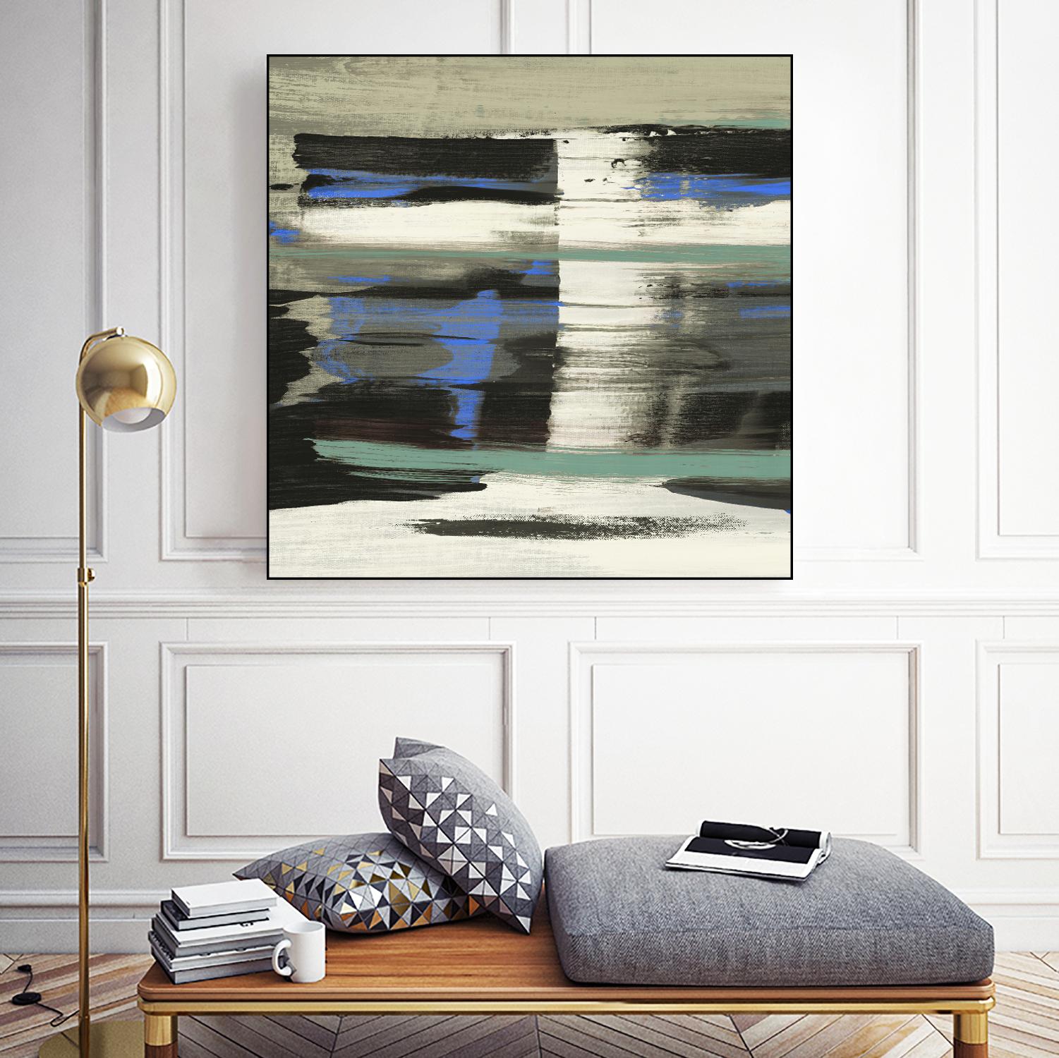 Squeeze III by PI Studio on GIANT ART - black abstract