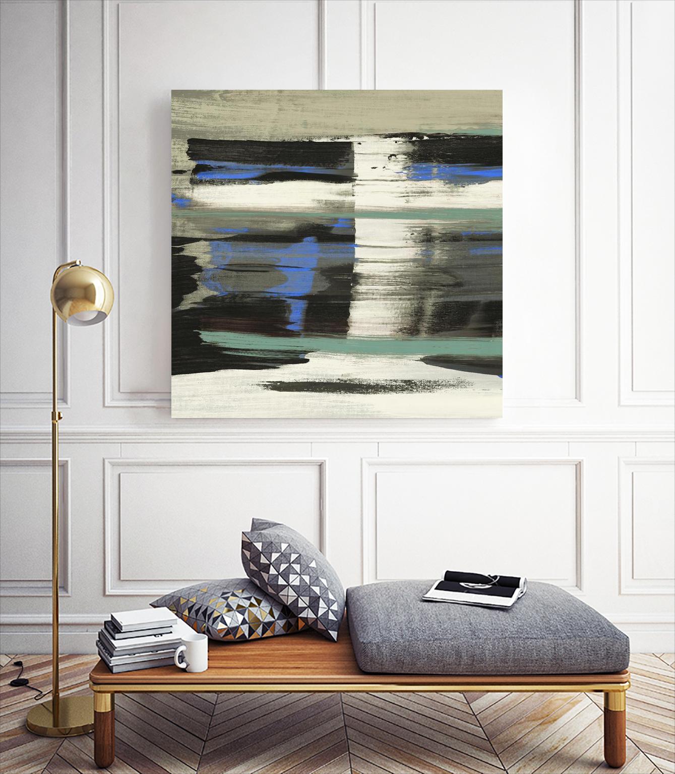 Squeeze III by PI Studio on GIANT ART - black abstract