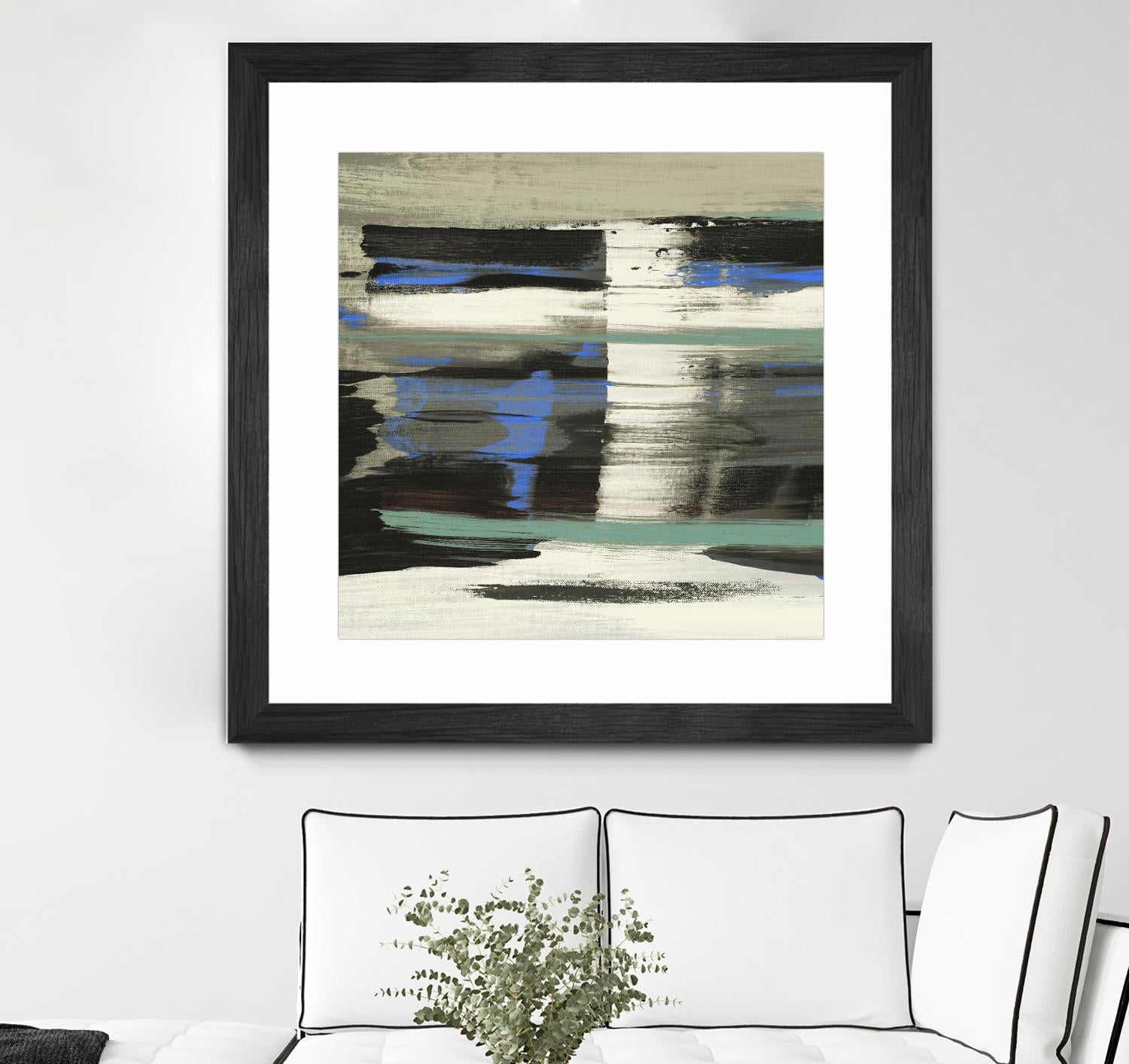 Squeeze III by PI Studio on GIANT ART - black abstract