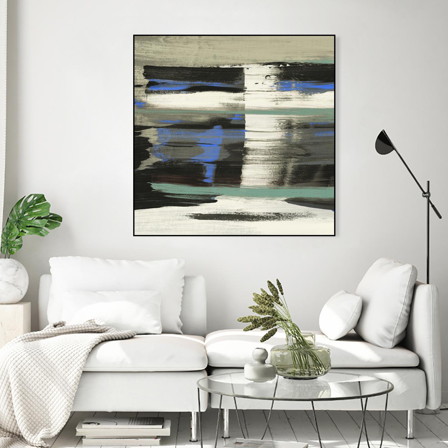 Squeeze III by PI Studio on GIANT ART - black abstract