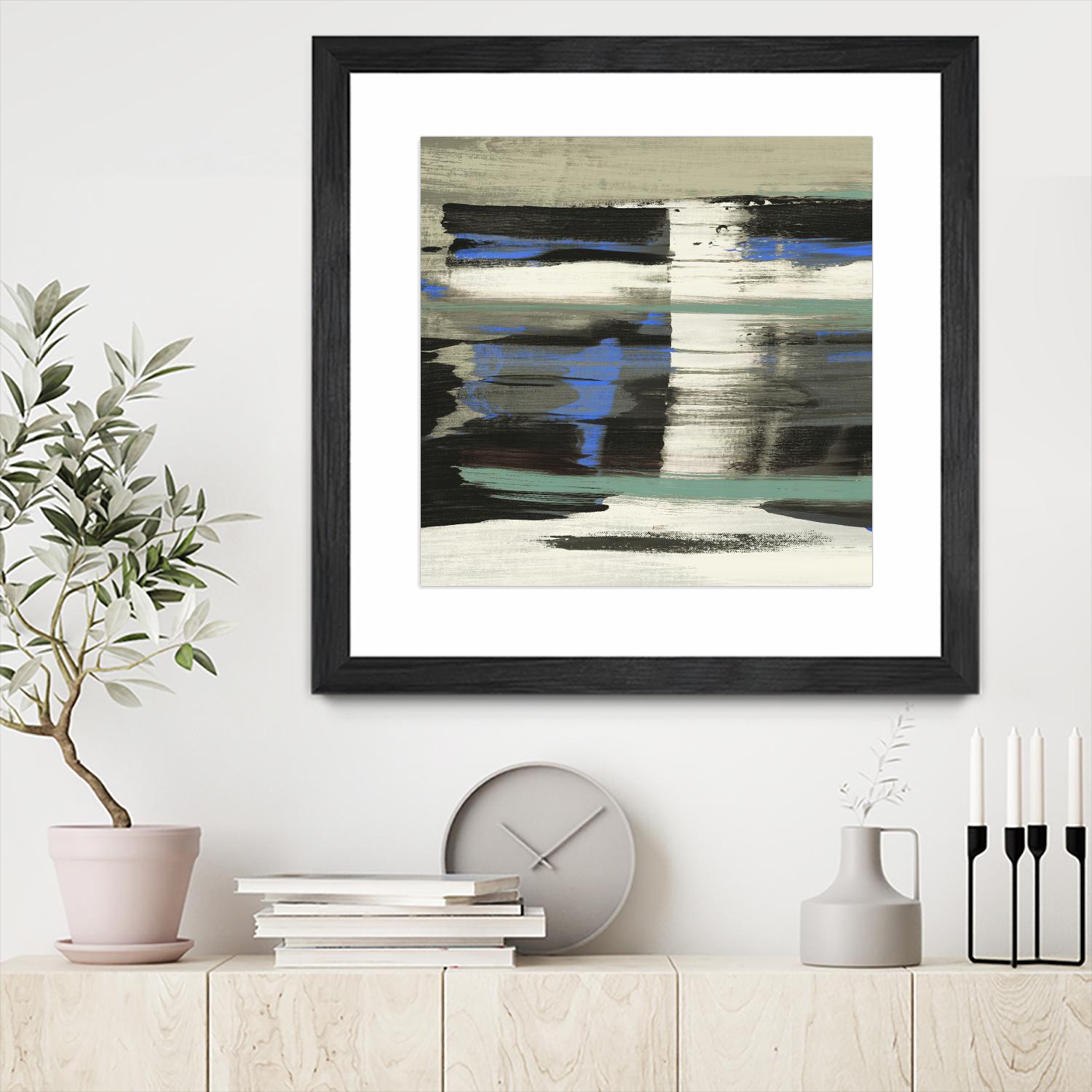 Squeeze III by PI Studio on GIANT ART - black abstract