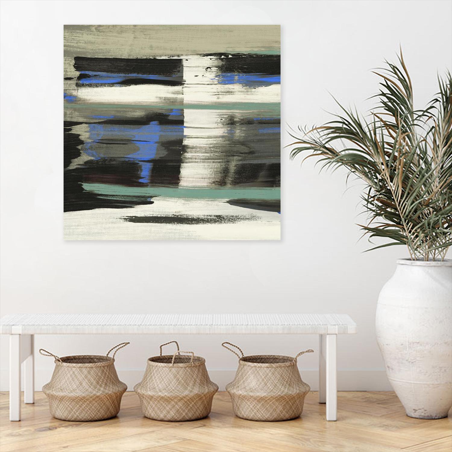 Squeeze III by PI Studio on GIANT ART - black abstract