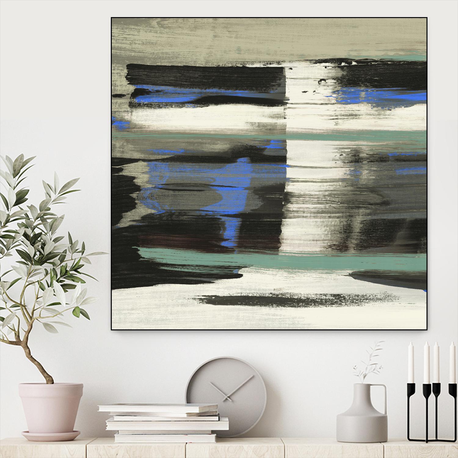 Squeeze III by PI Studio on GIANT ART - black abstract