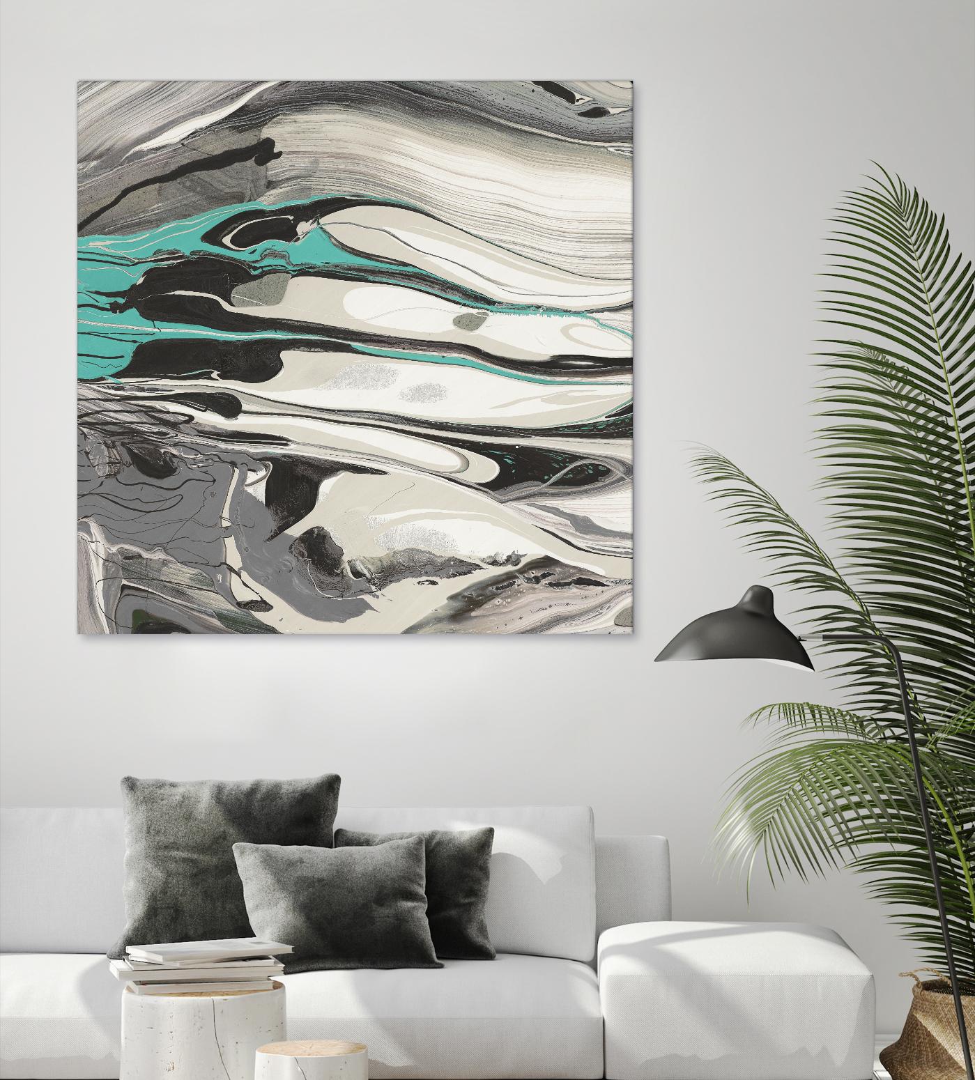 Marble Dust II by PI Studio on GIANT ART - grey abstract