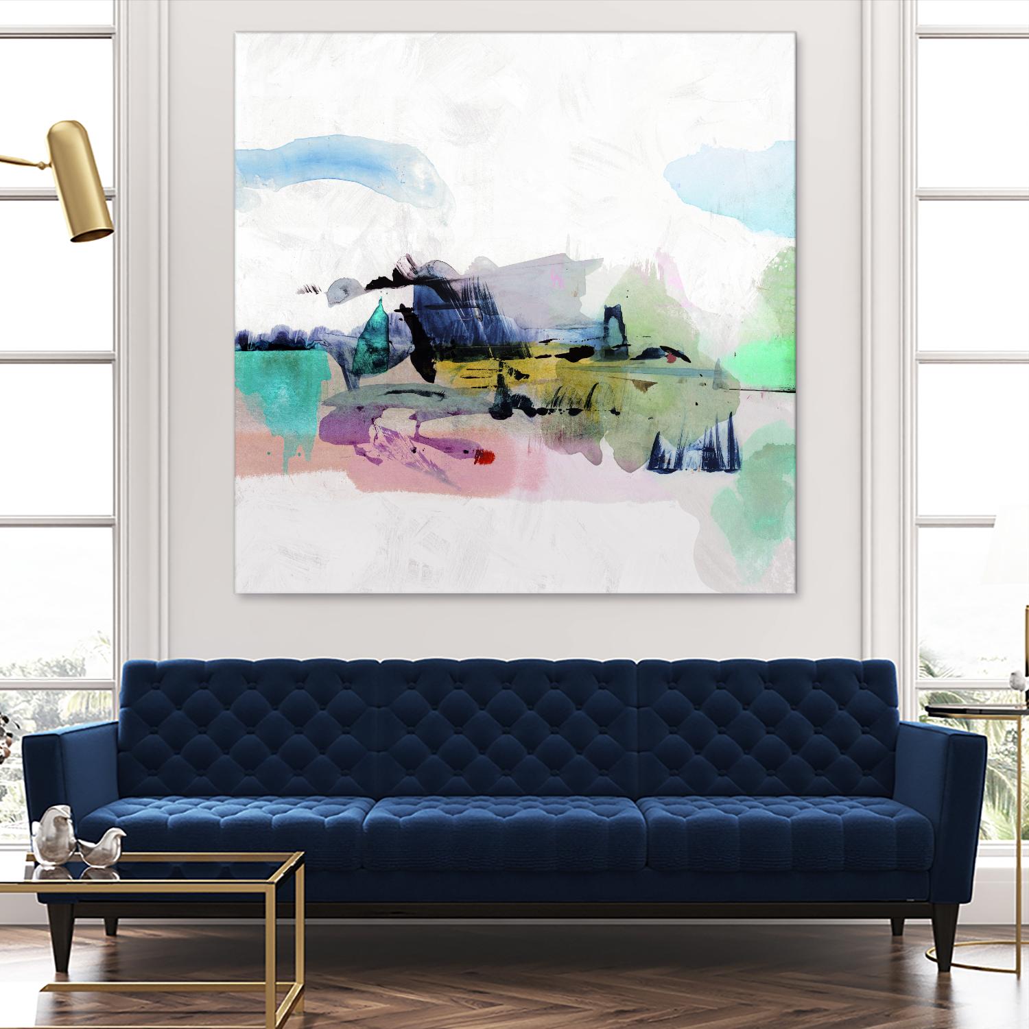 Palette Landscape I by PI Studio on GIANT ART - white abstract