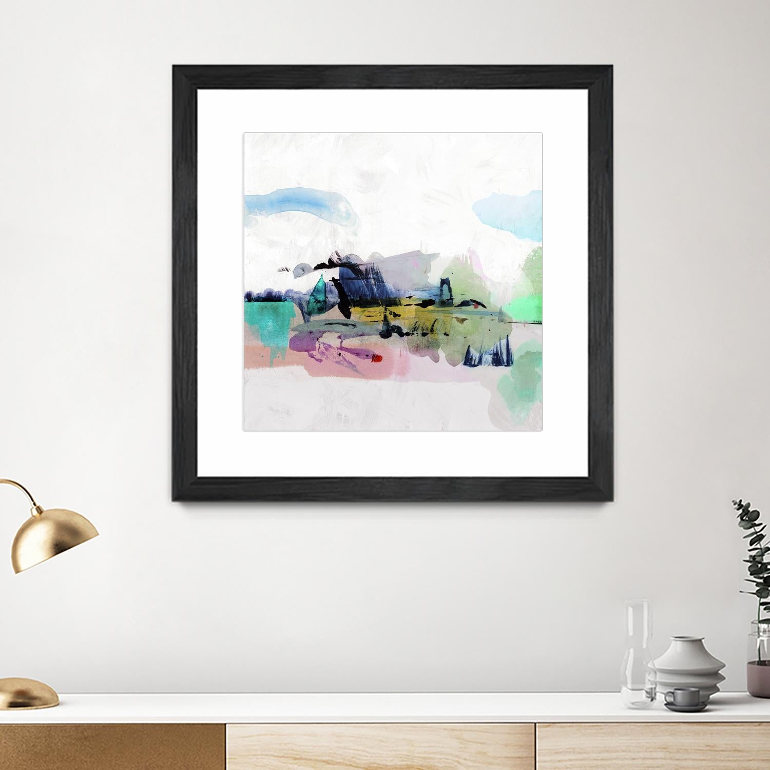 Palette Landscape I by PI Studio on GIANT ART - white abstract