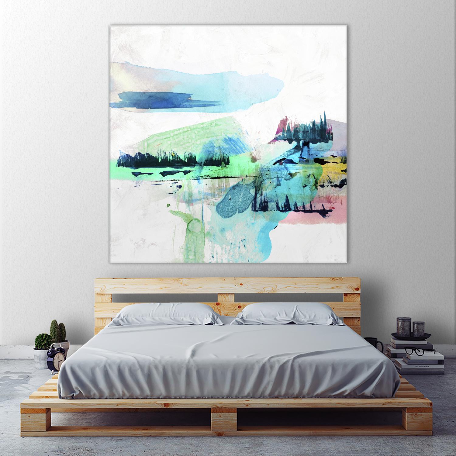 Palette Landscape II by PI Studio on GIANT ART - white abstract