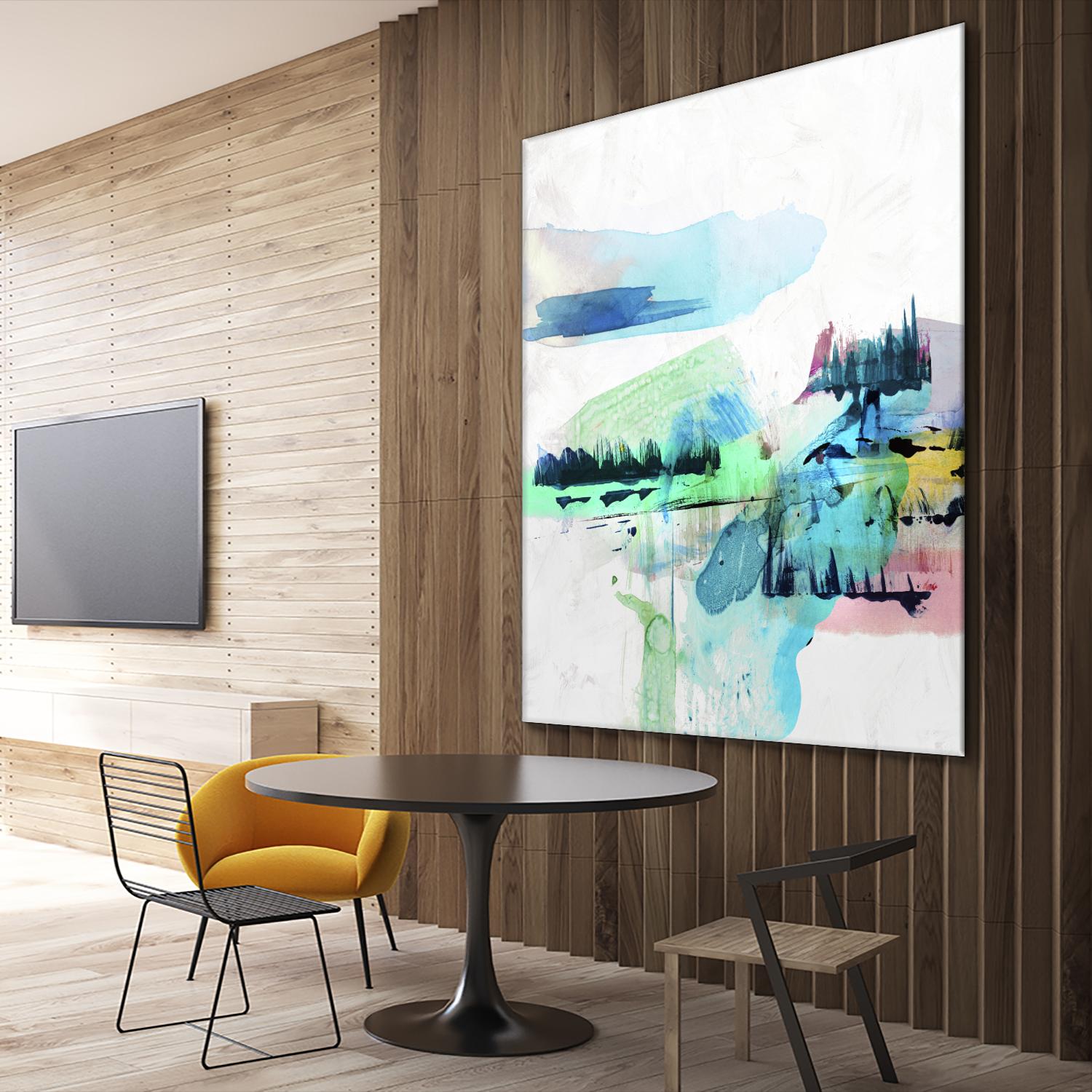 Palette Landscape II by PI Studio on GIANT ART - white abstract