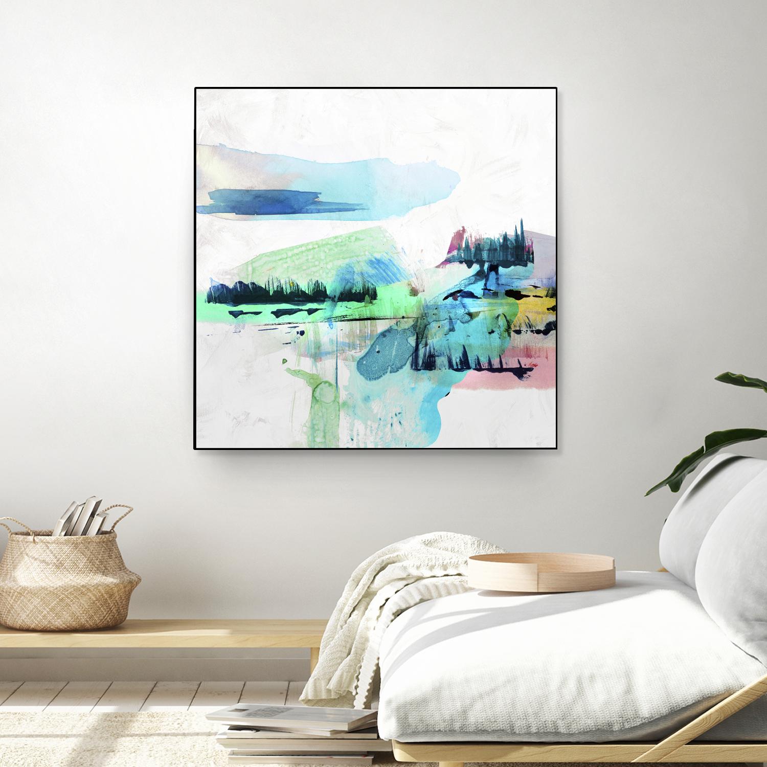 Palette Landscape II by PI Studio on GIANT ART - white abstract