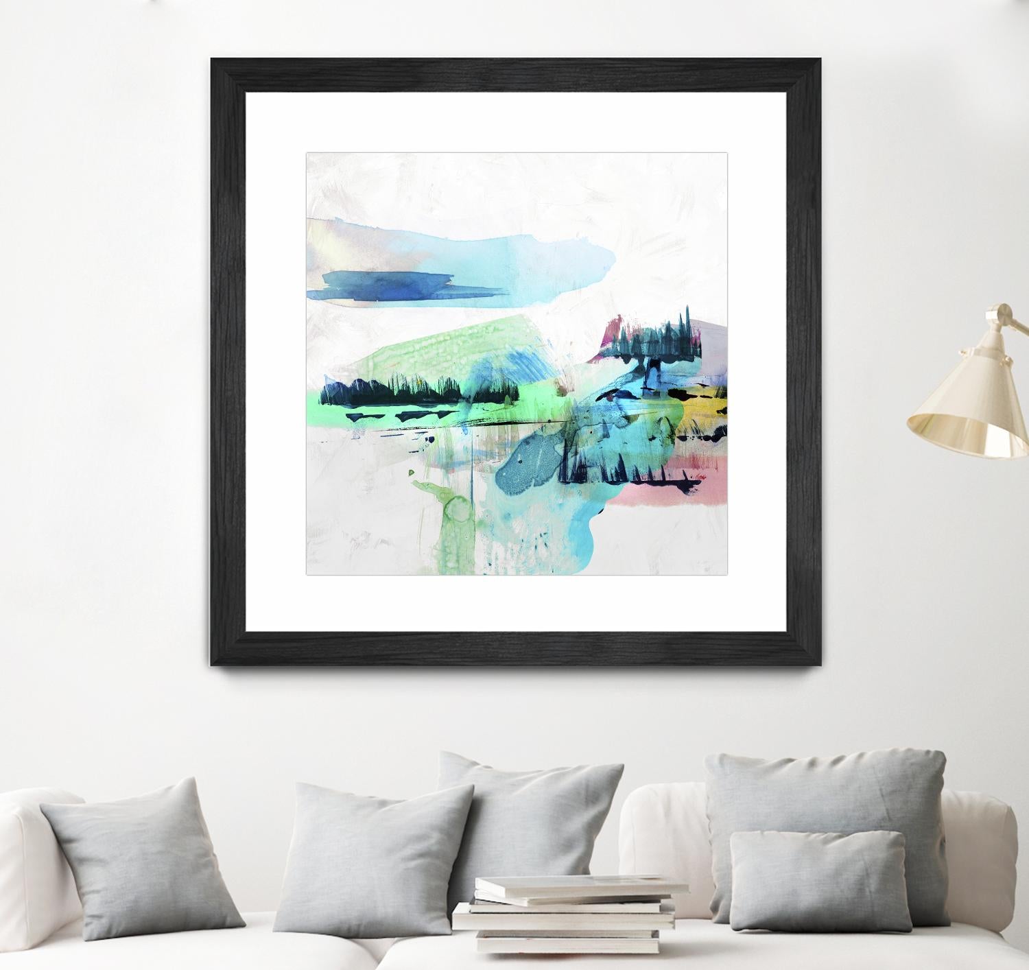 Palette Landscape II by PI Studio on GIANT ART - white abstract