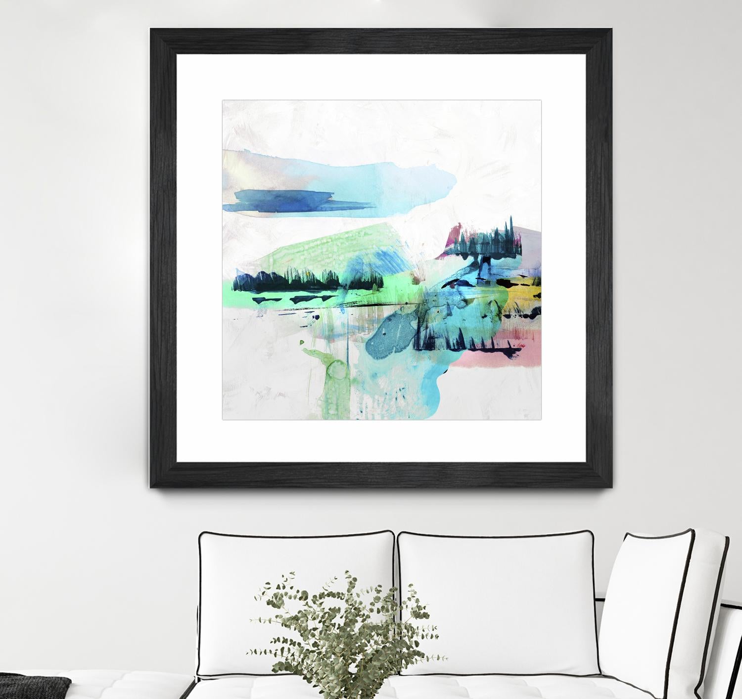 Palette Landscape II by PI Studio on GIANT ART - white abstract