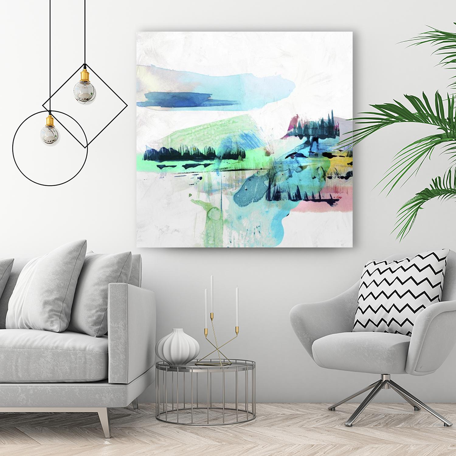 Palette Landscape II by PI Studio on GIANT ART - white abstract