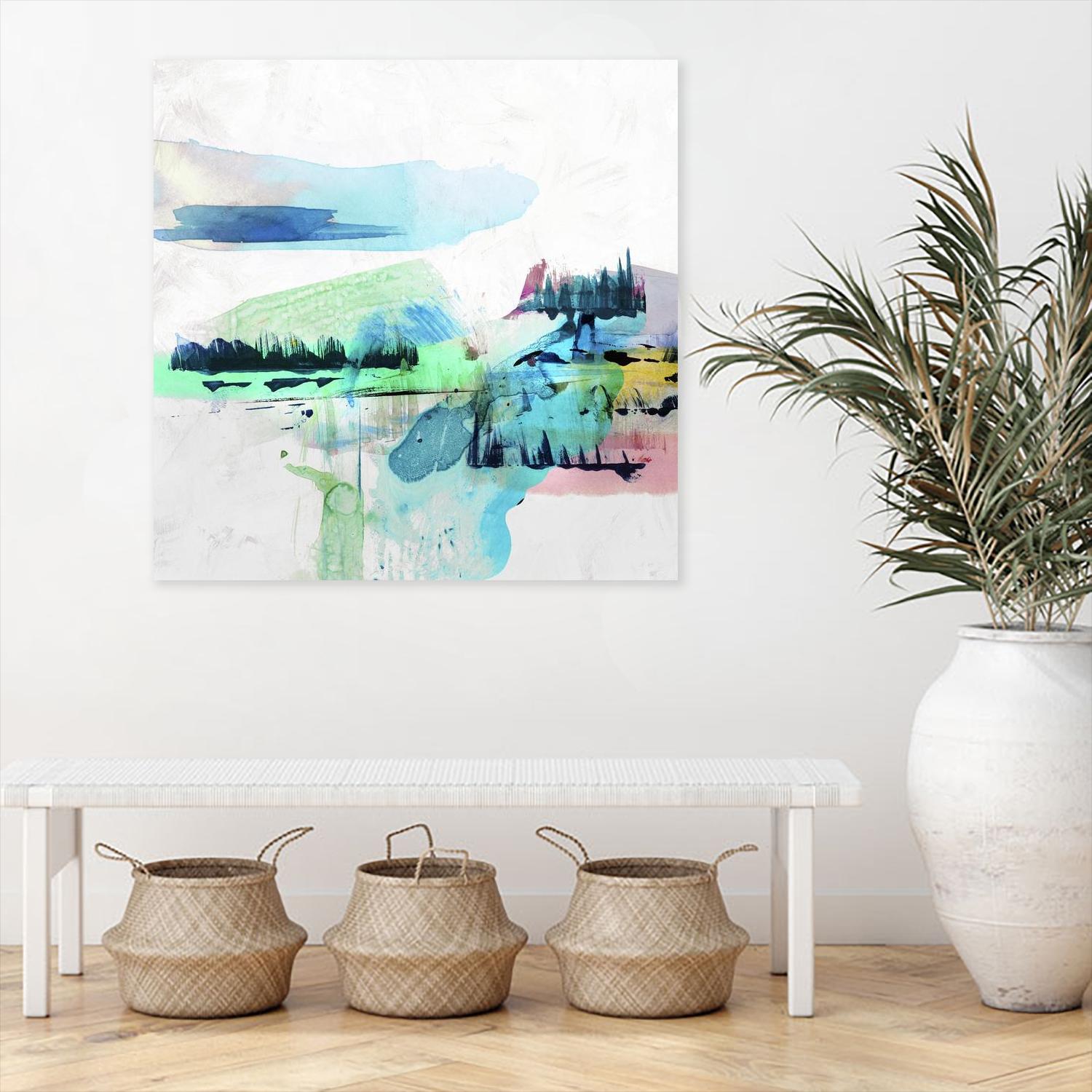 Palette Landscape II by PI Studio on GIANT ART - white abstract