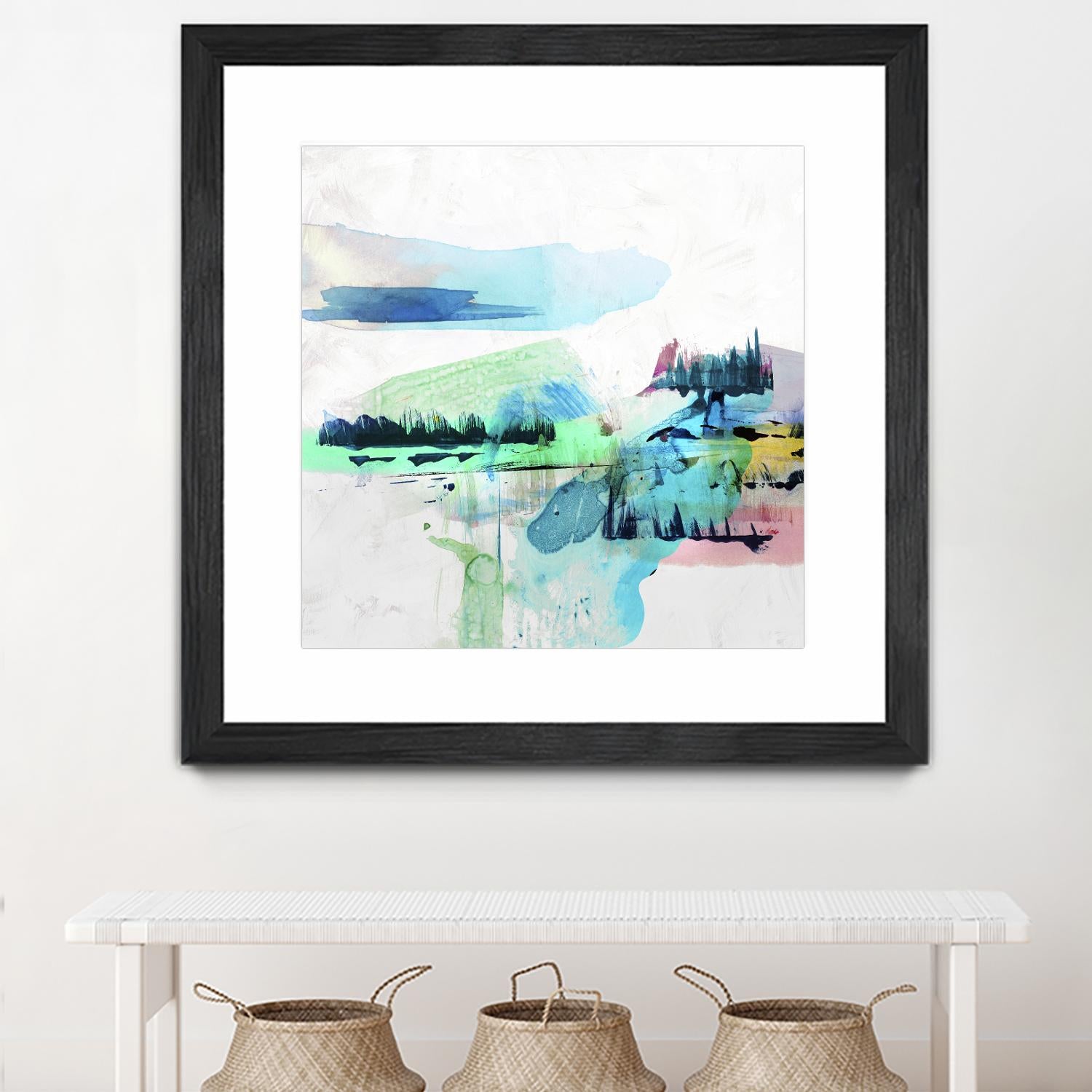 Palette Landscape II by PI Studio on GIANT ART - white abstract