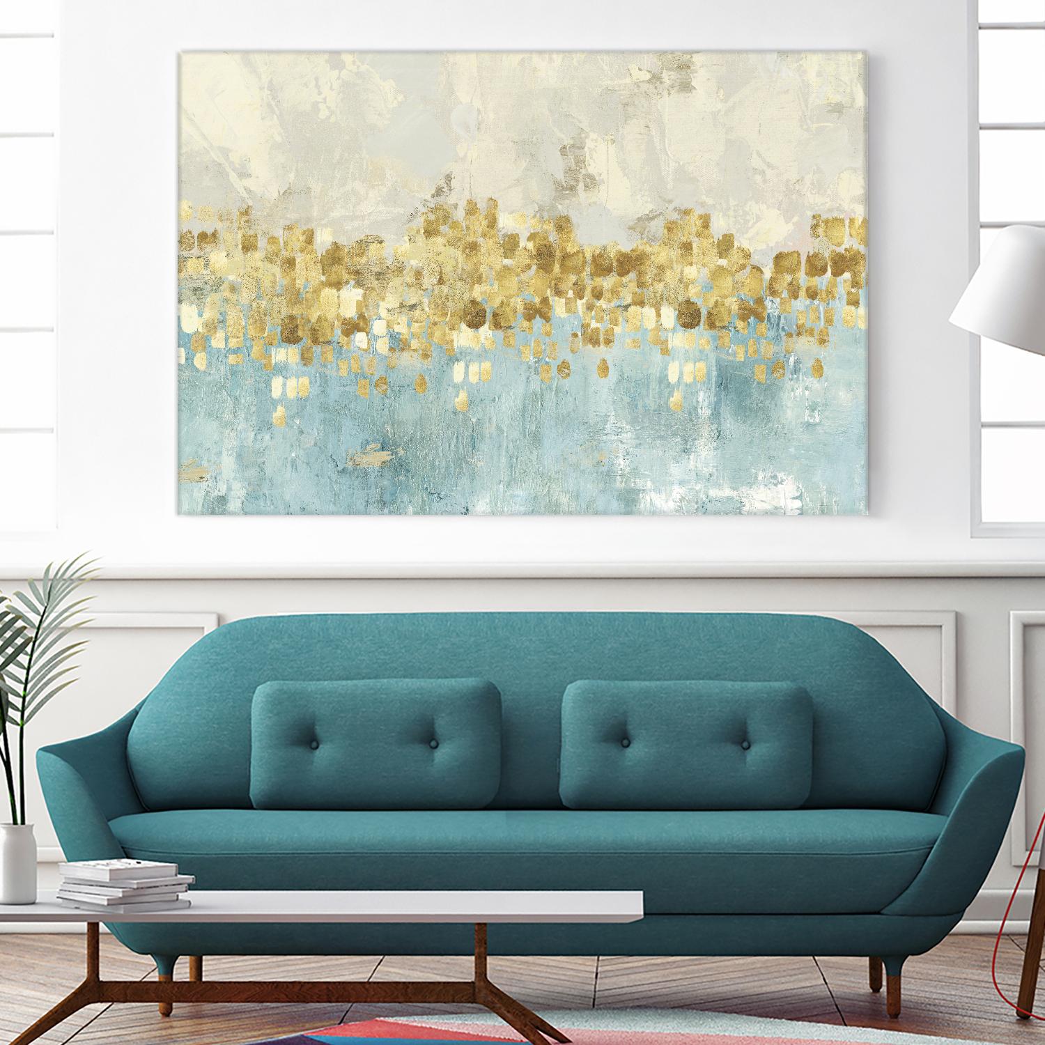 Dancing Stars by PI Studio on GIANT ART - white abstract