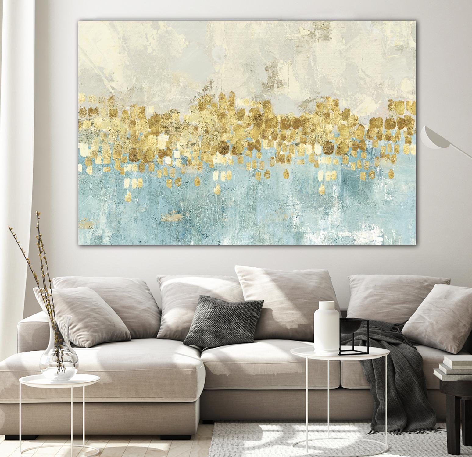Dancing Stars by PI Studio on GIANT ART - white abstract